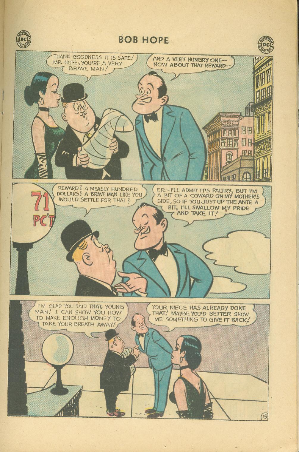 Read online The Adventures of Bob Hope comic -  Issue #76 - 19