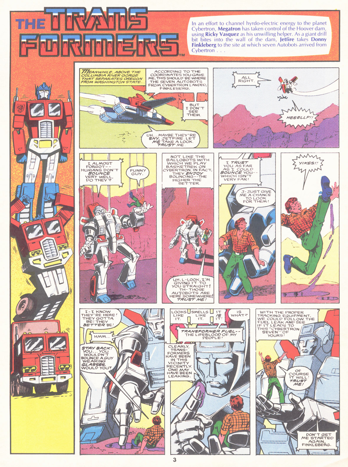 Read online The Transformers (UK) comic -  Issue #90 - 3