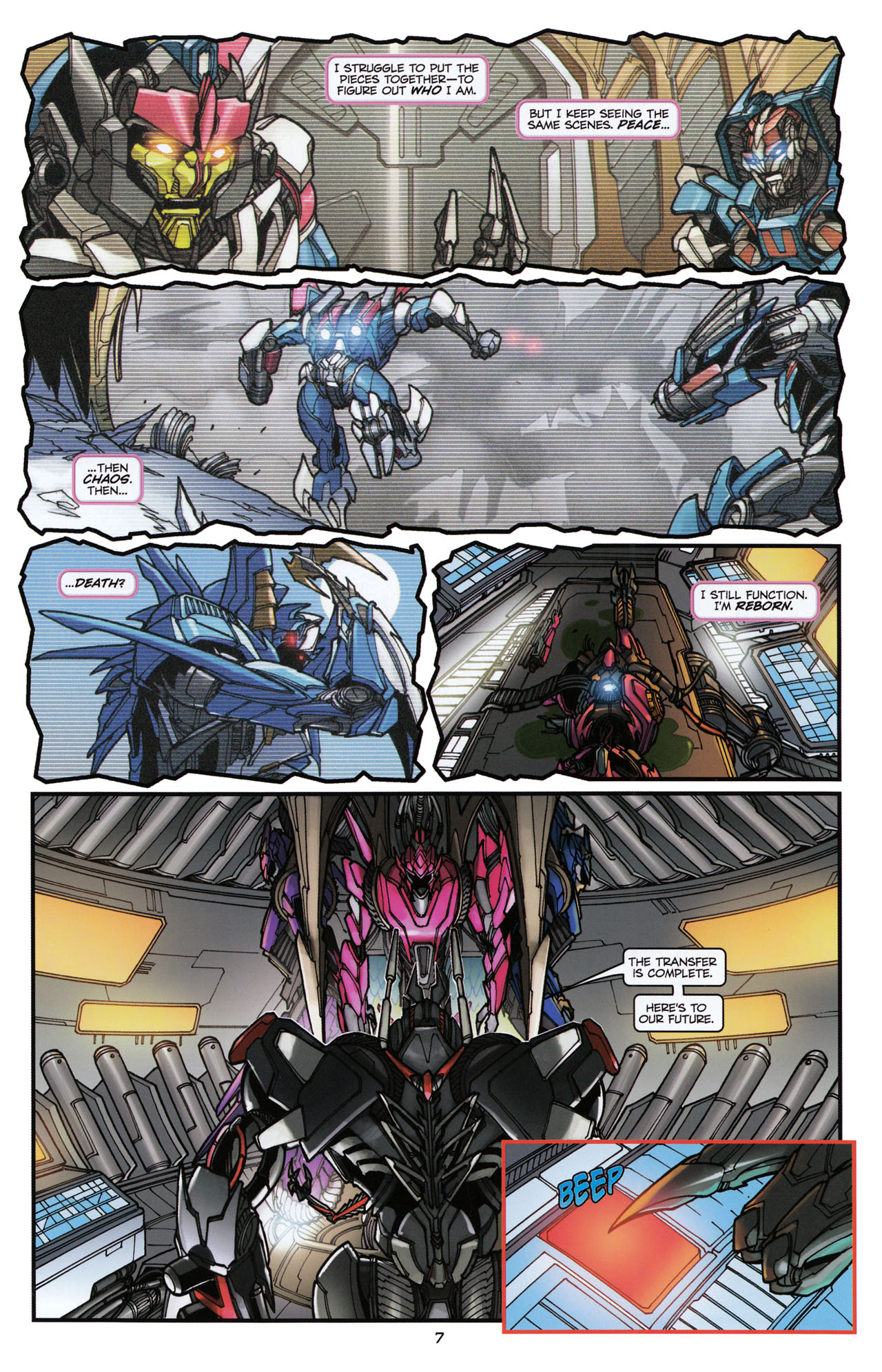 Read online Transformers: Tales of The Fallen comic -  Issue #6 - 9