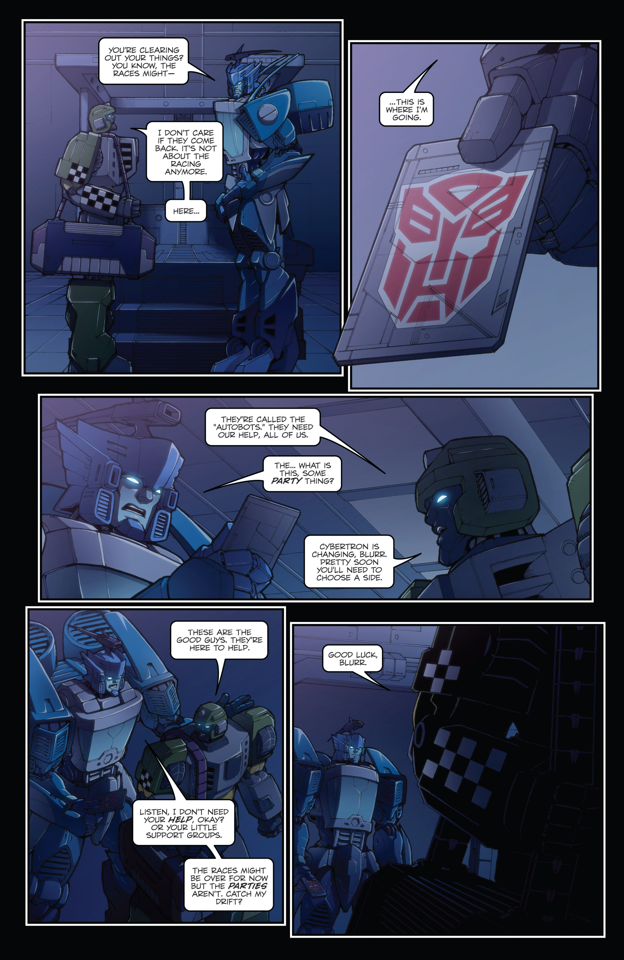 Read online Transformers: The IDW Collection comic -  Issue # TPB 1 (Part 2) - 7