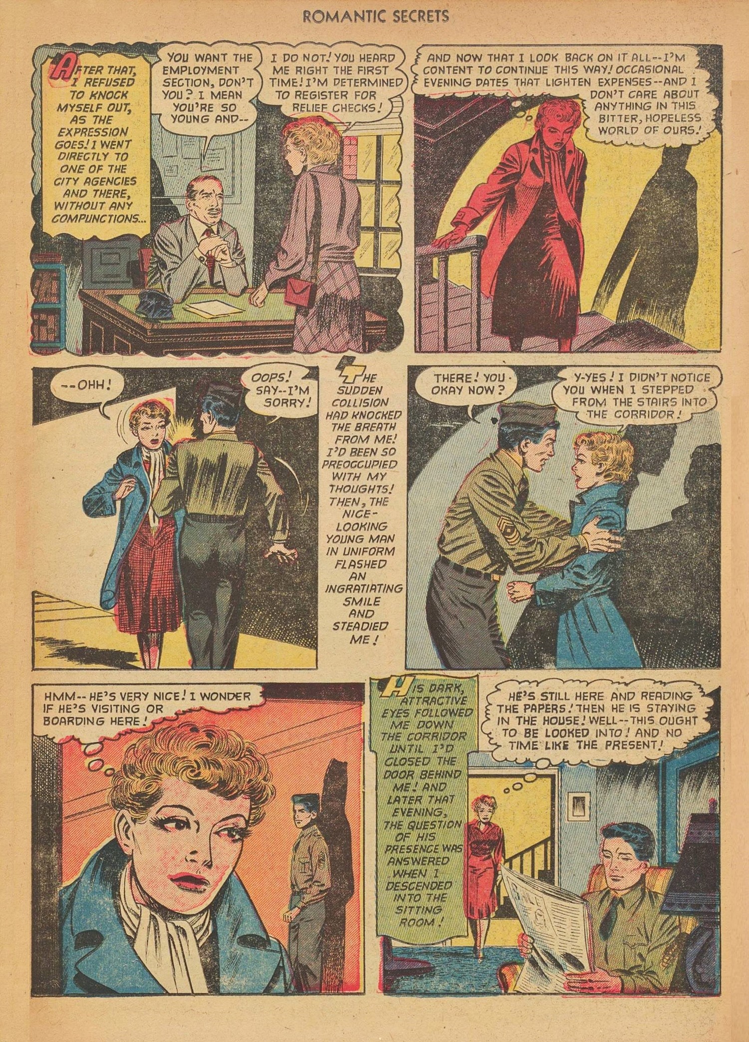 Read online Romantic Secrets comic -  Issue #35 - 5