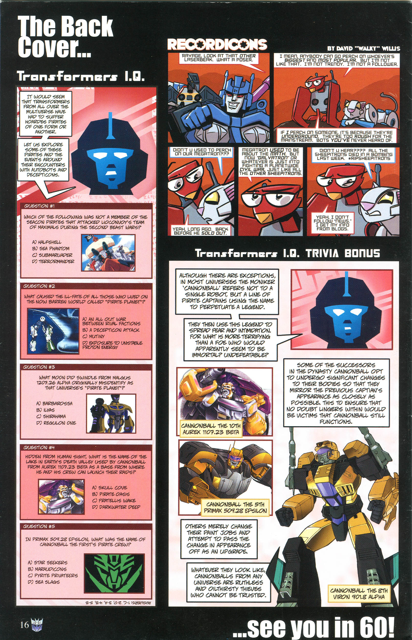 Read online Transformers: Collectors' Club comic -  Issue #56 - 16