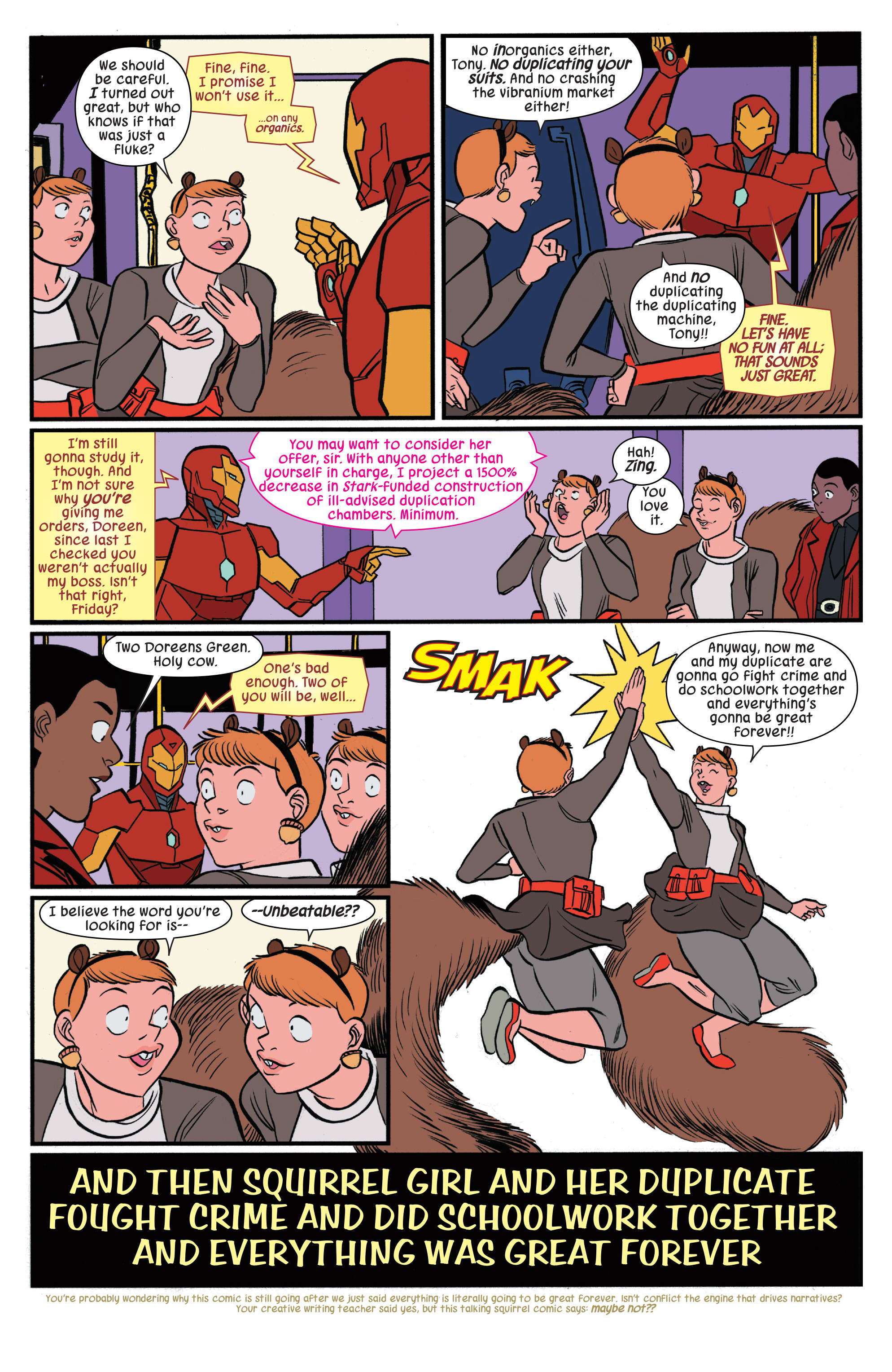 Read online The Unbeatable Squirrel Girl Beats Up the Marvel Universe comic -  Issue # TPB - 30