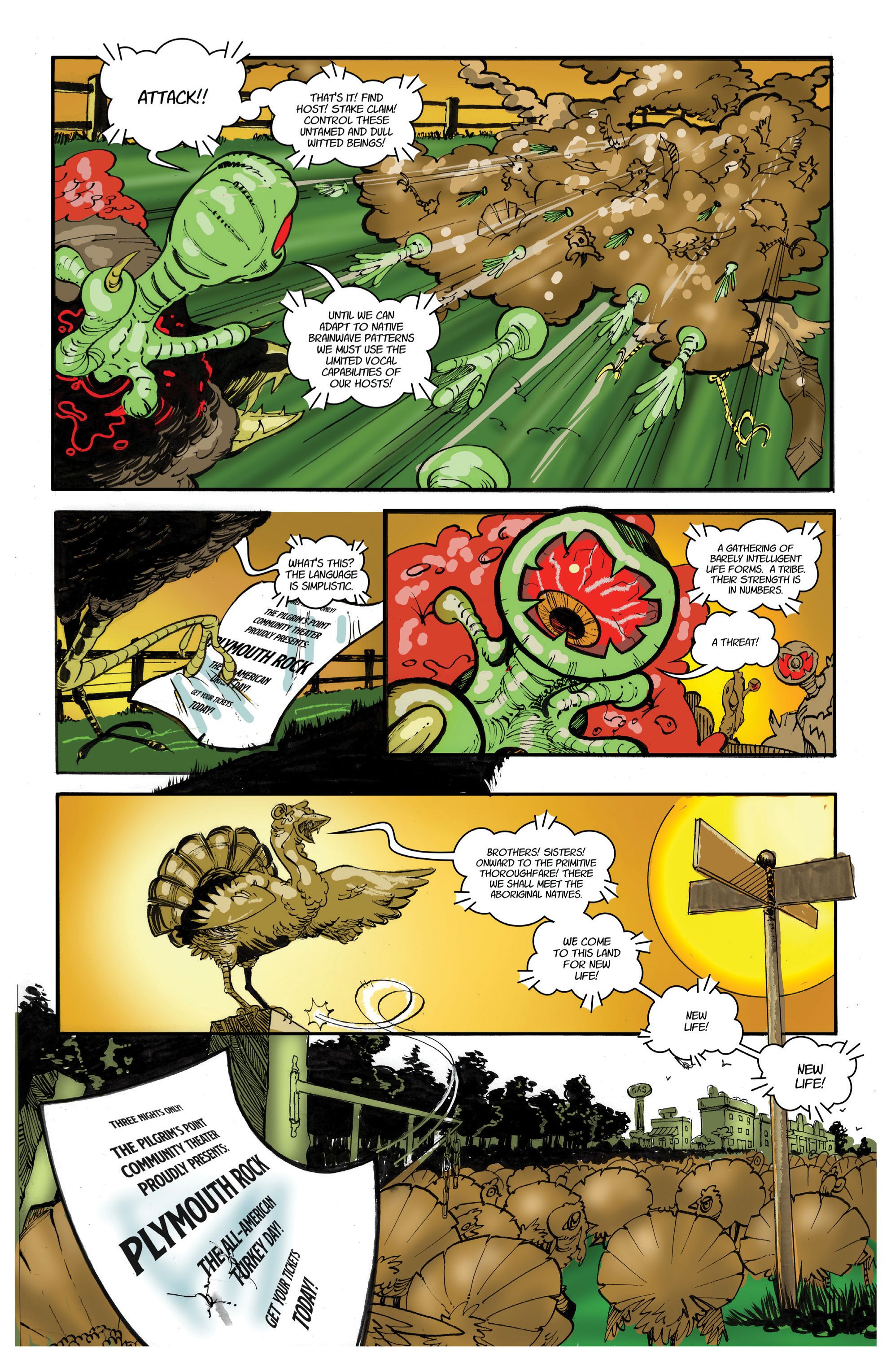 Read online Turkey Day comic -  Issue # Full - 10