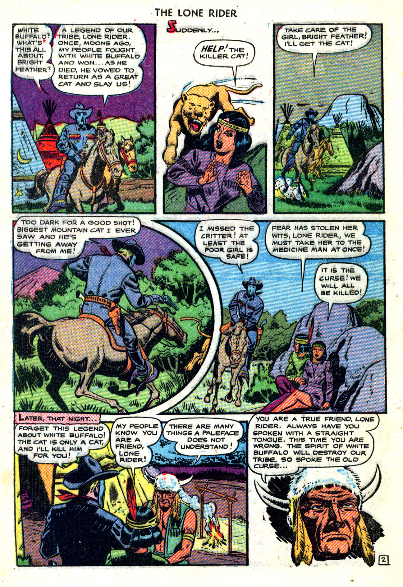 Read online The Lone Rider comic -  Issue #3 - 4