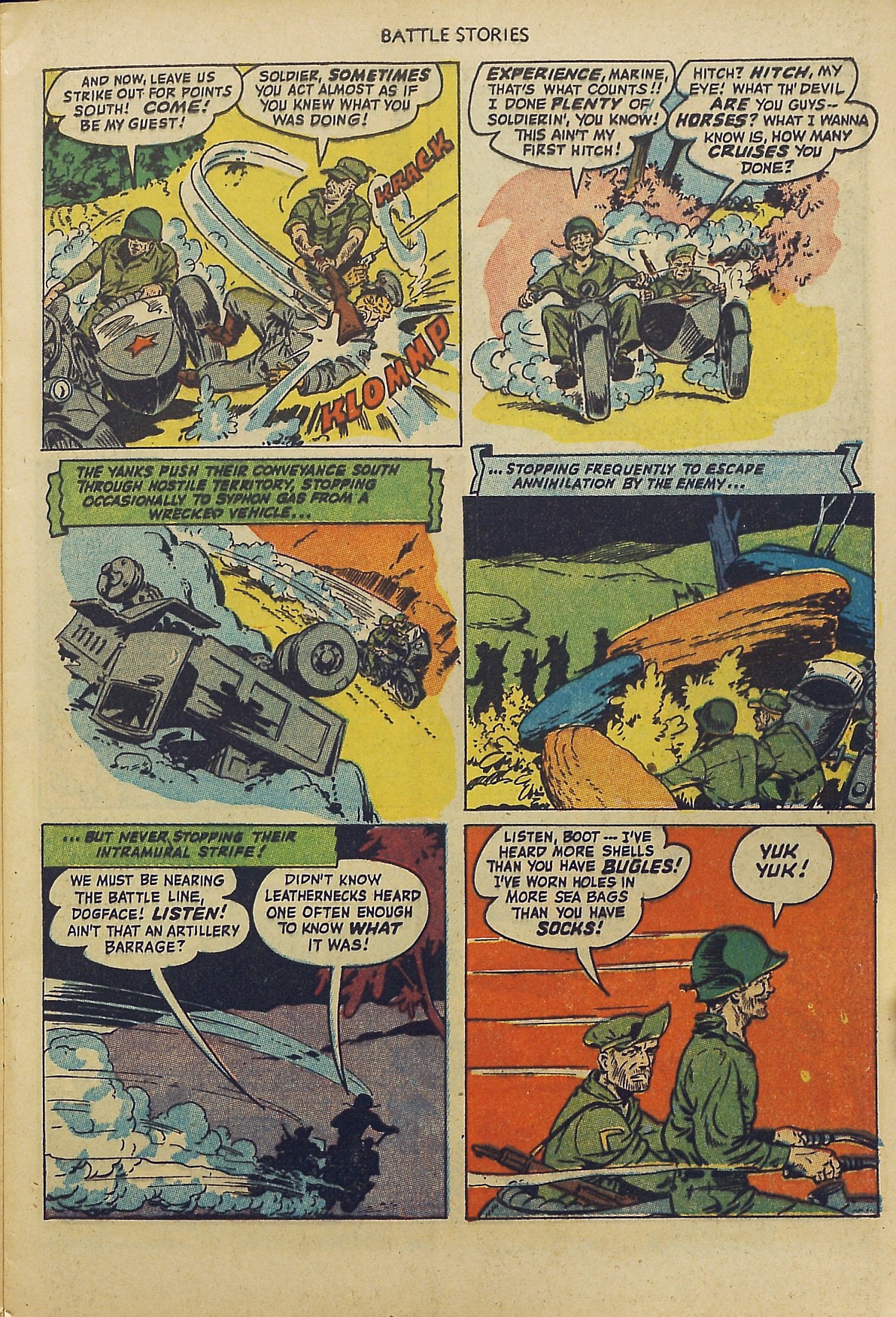 Read online Battle Stories comic -  Issue #6 - 9