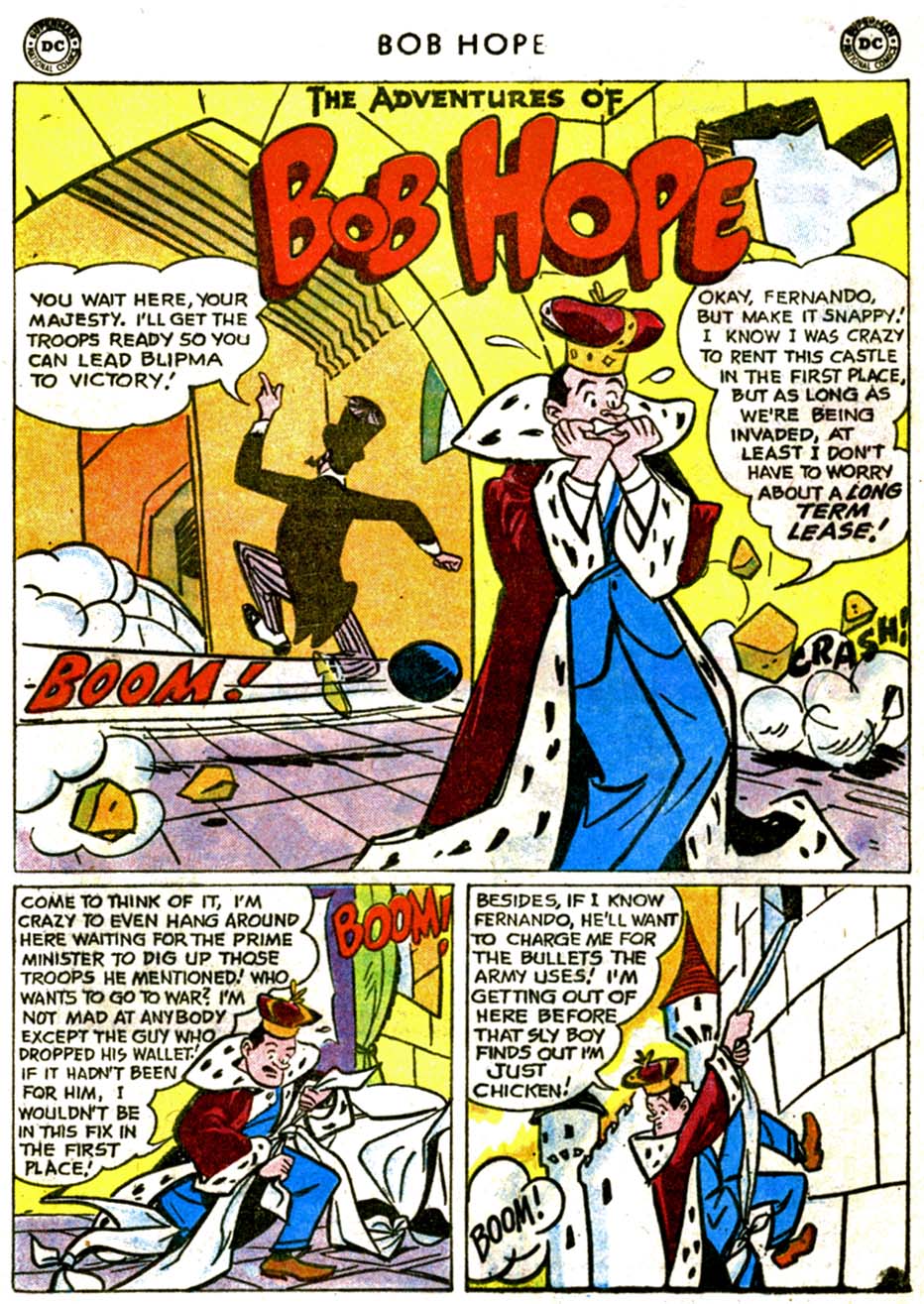 Read online The Adventures of Bob Hope comic -  Issue #58 - 24