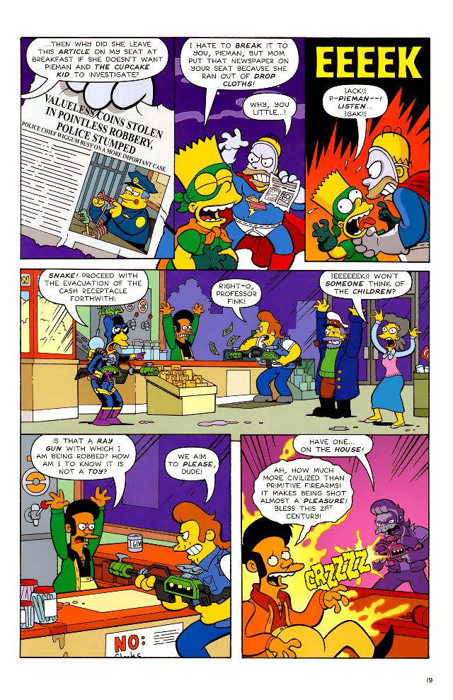 Read online Bongo Comics Free-For-All! comic -  Issue #2009 - 20
