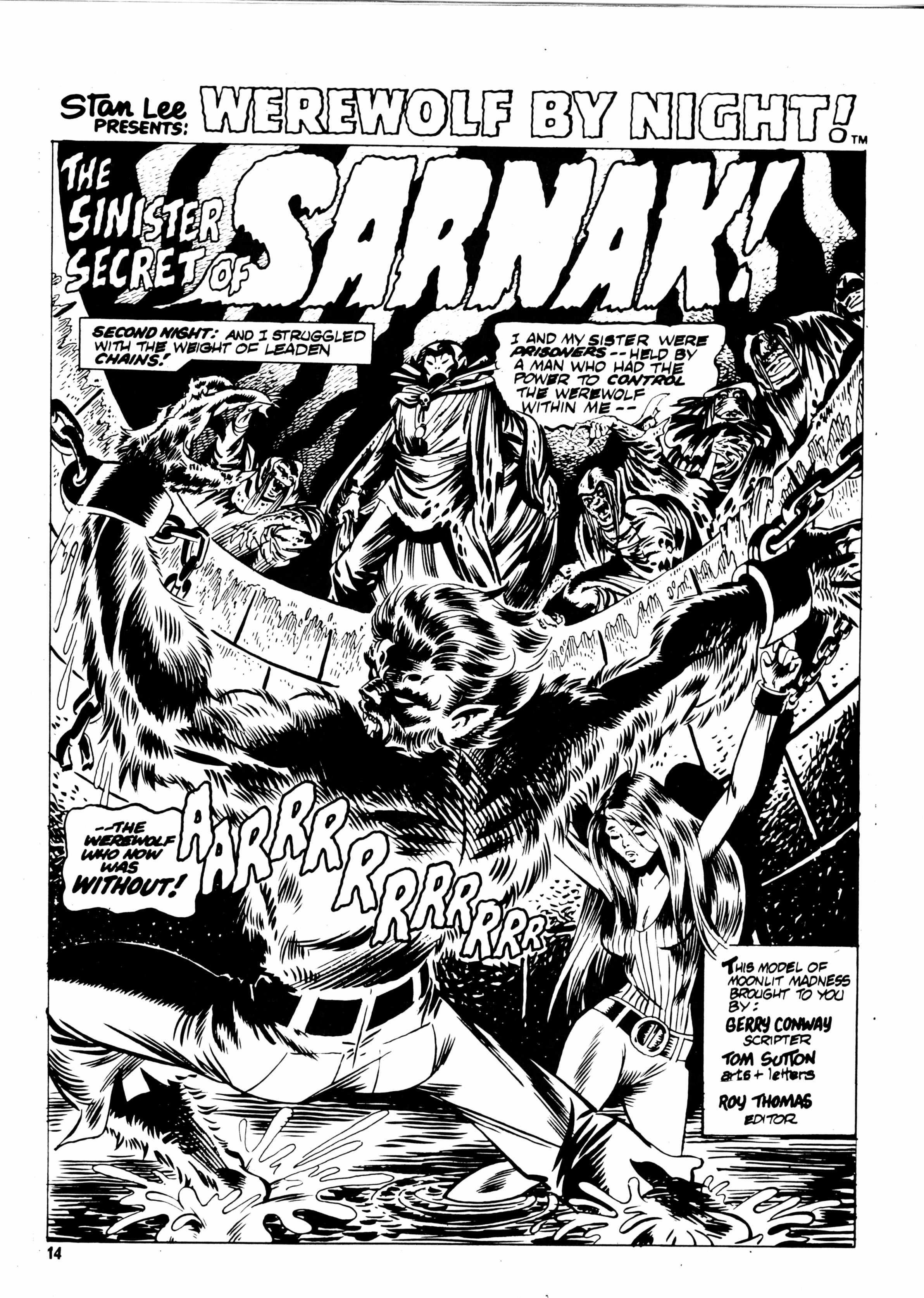 Read online Dracula Lives (1974) comic -  Issue #28 - 14