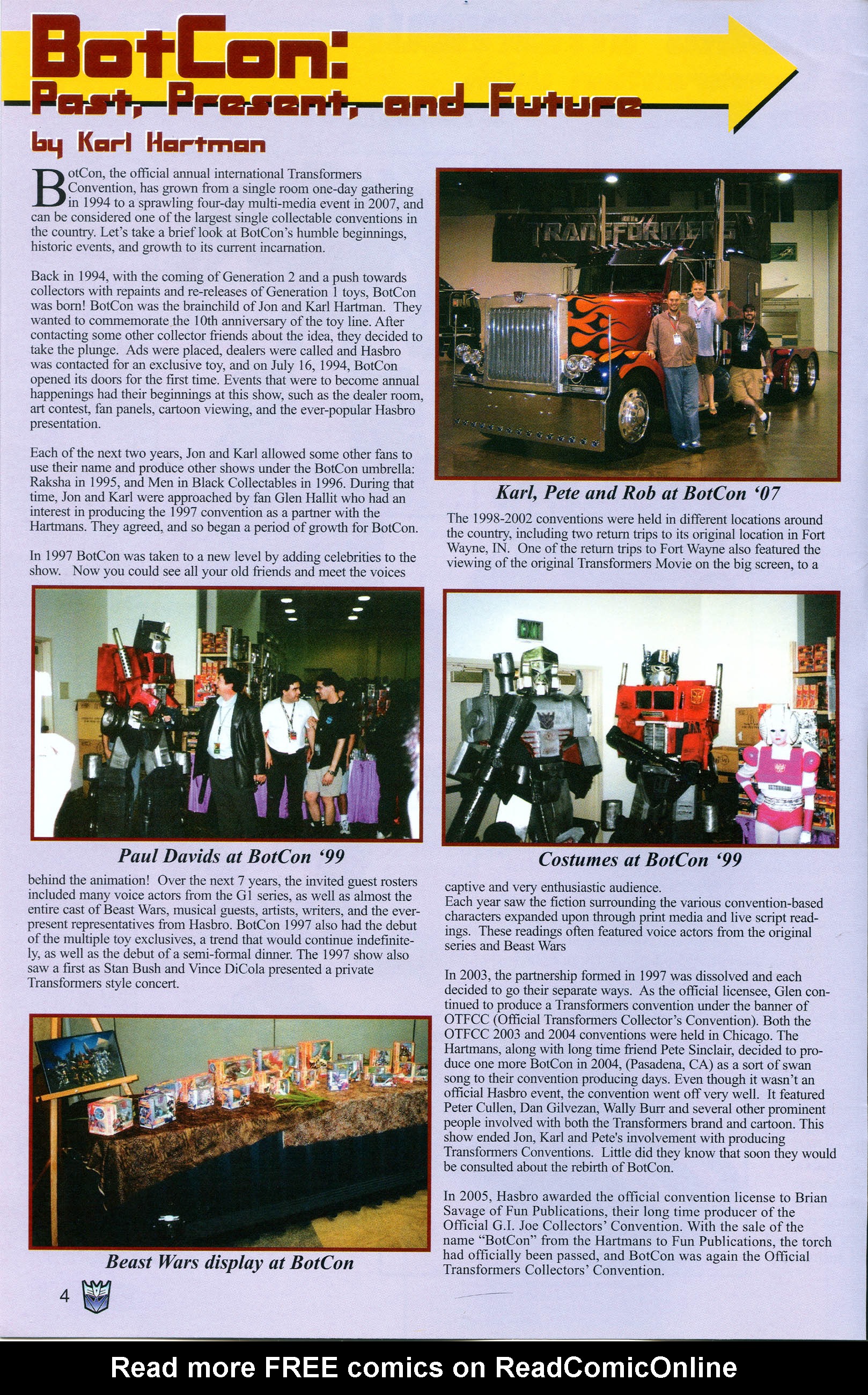 Read online Transformers: Collectors' Club comic -  Issue #18 - 4