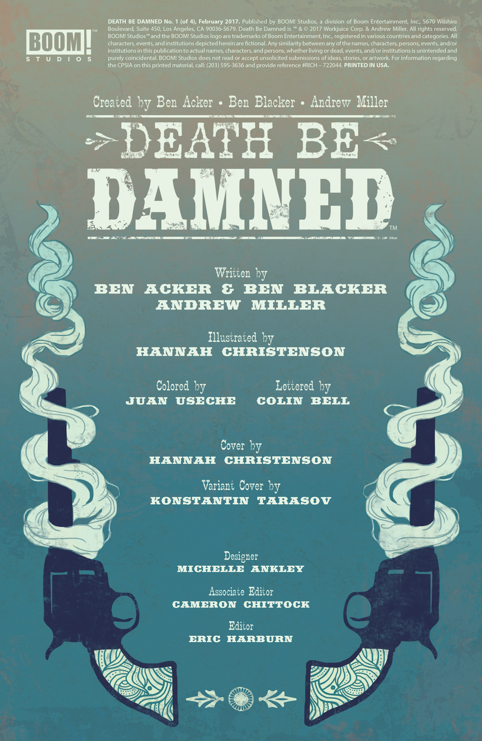 Read online Death Be Damned comic -  Issue #1 - 2