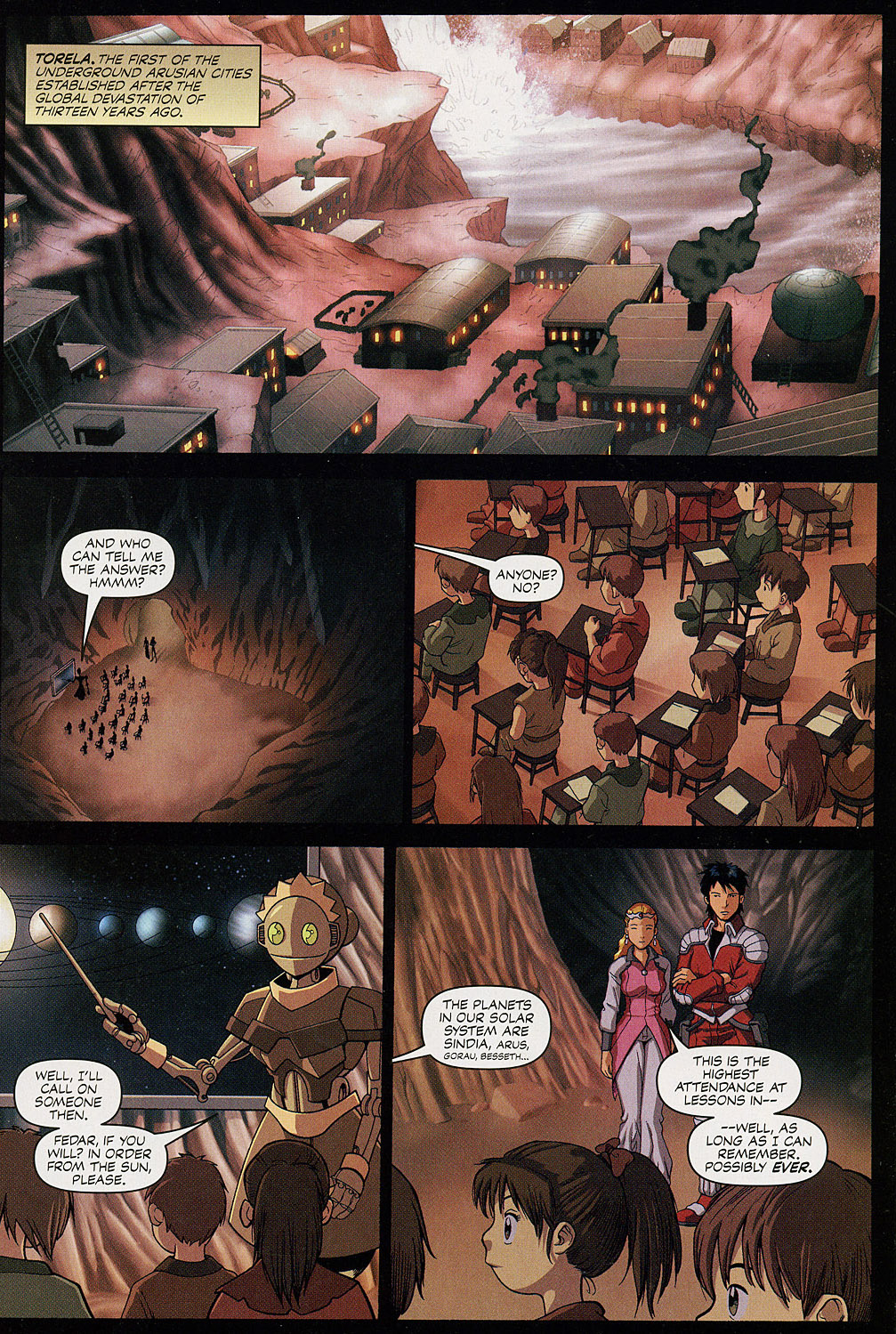 Read online Voltron: Defender of the Universe comic -  Issue #1 - 9
