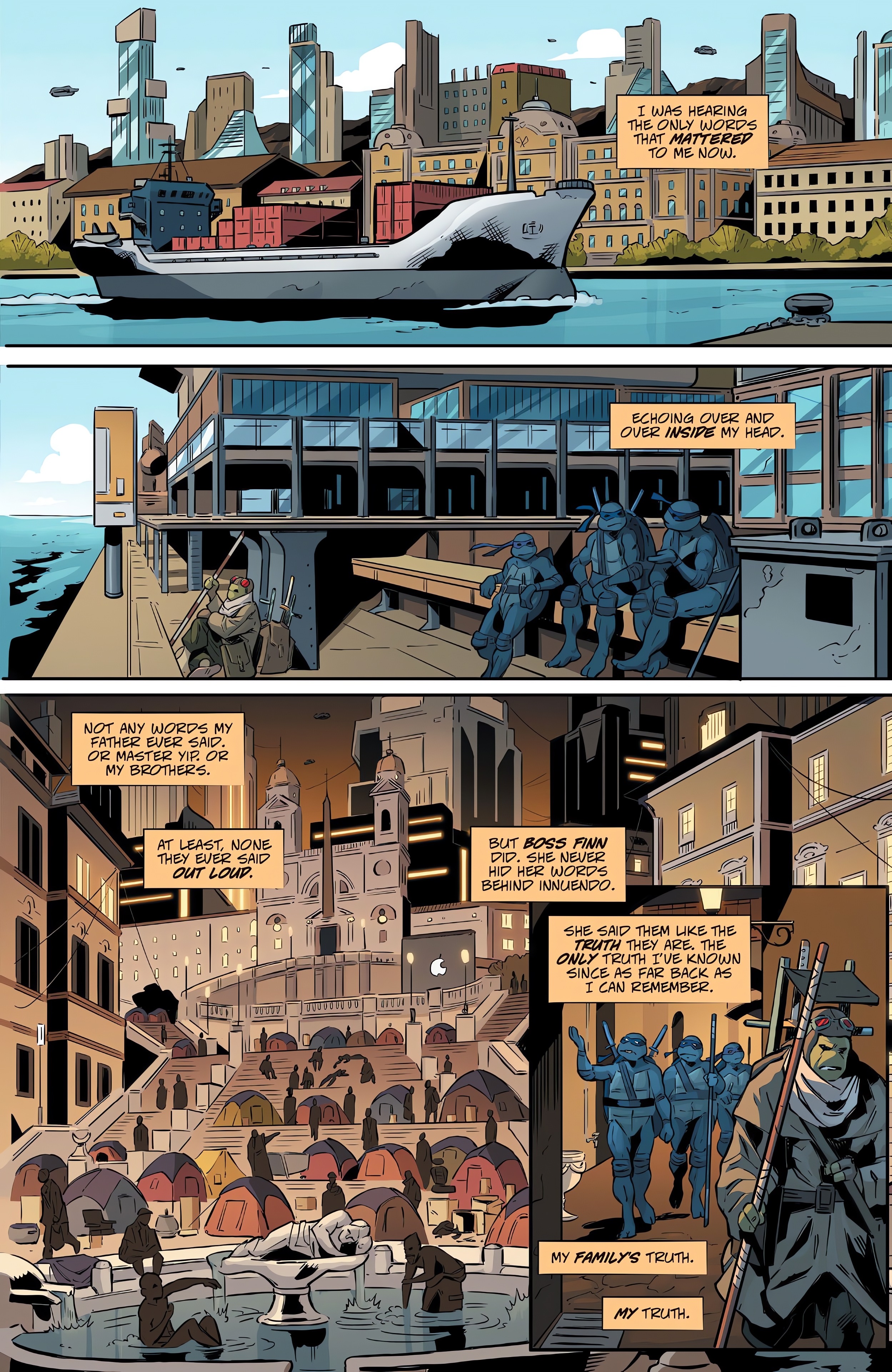 Read online Teenage Mutant Ninja Turtles: The Last Ronin - The Lost Years comic -  Issue #5 - 14