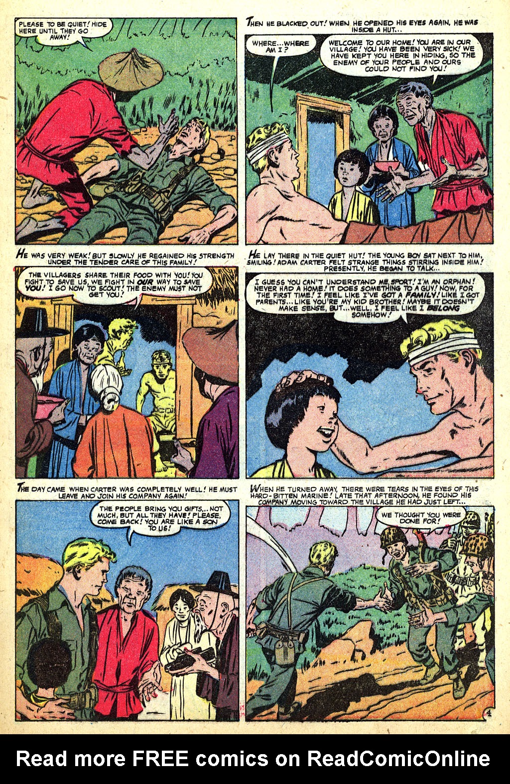 Read online Marines in Action comic -  Issue #14 - 13