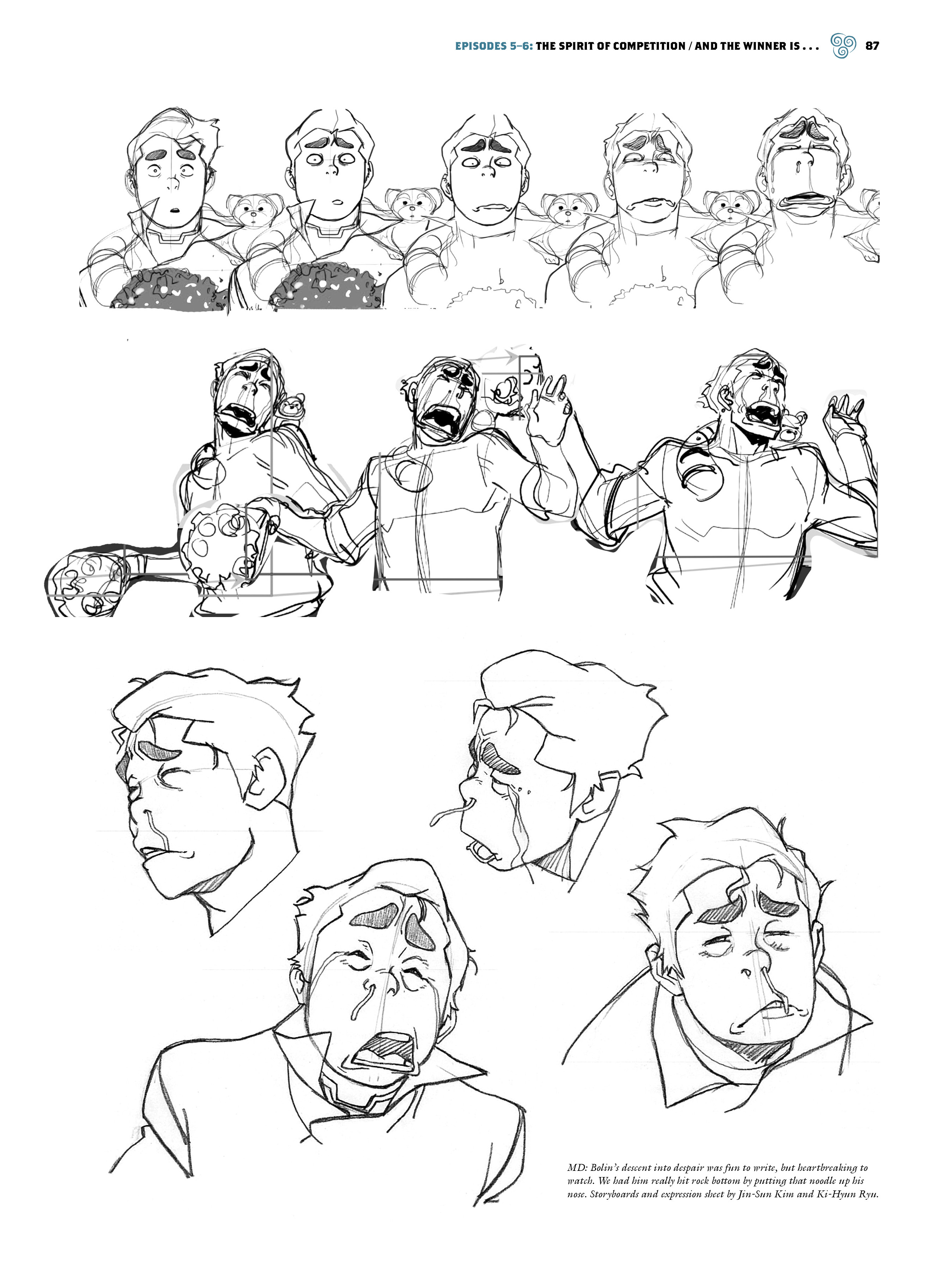 Read online The Legend of Korra: The Art of the Animated Series comic -  Issue # TPB 1 - 80