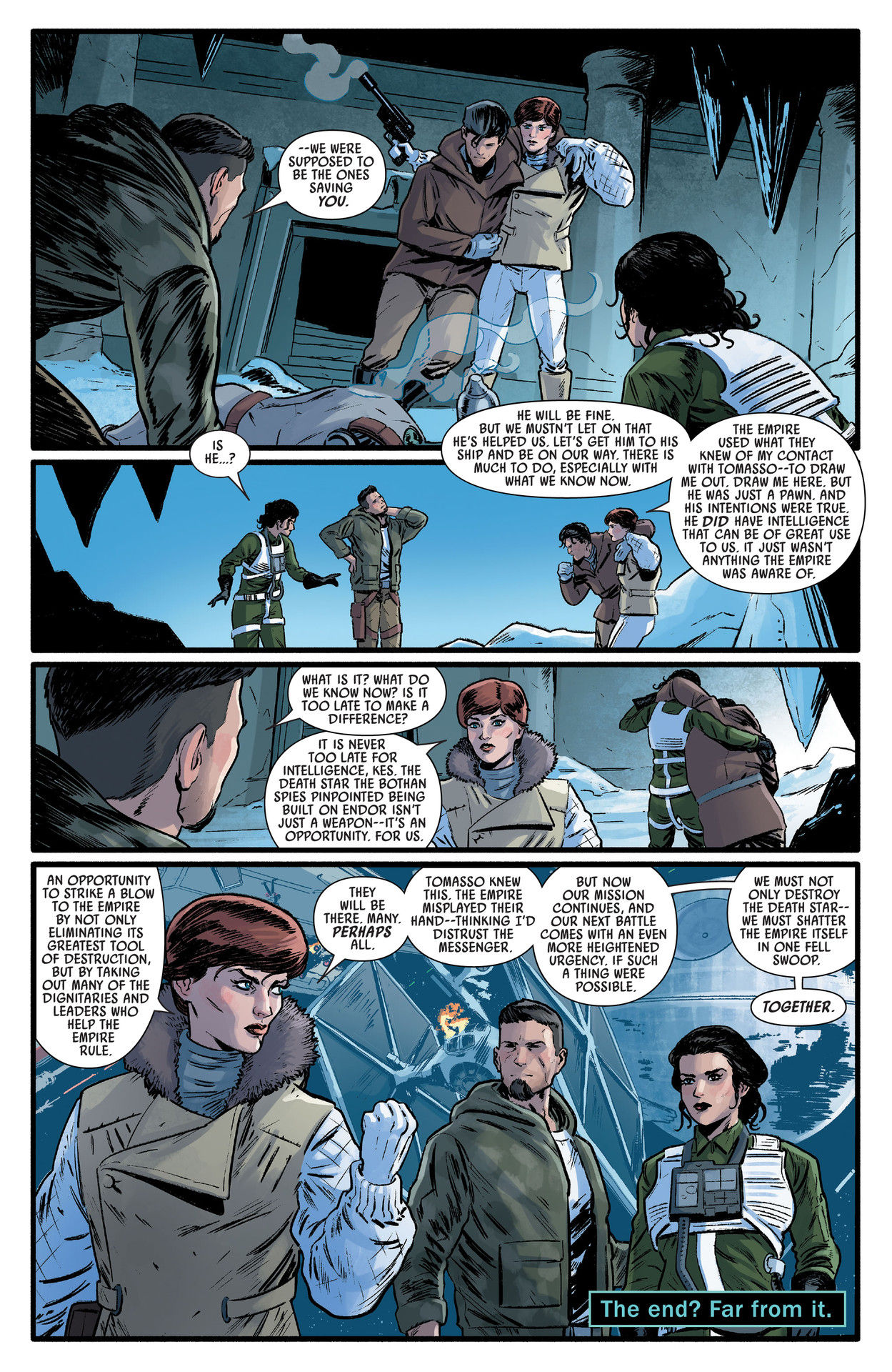 Read online Star Wars: Return Of The Jedi - The Rebellion comic -  Issue # Full - 31
