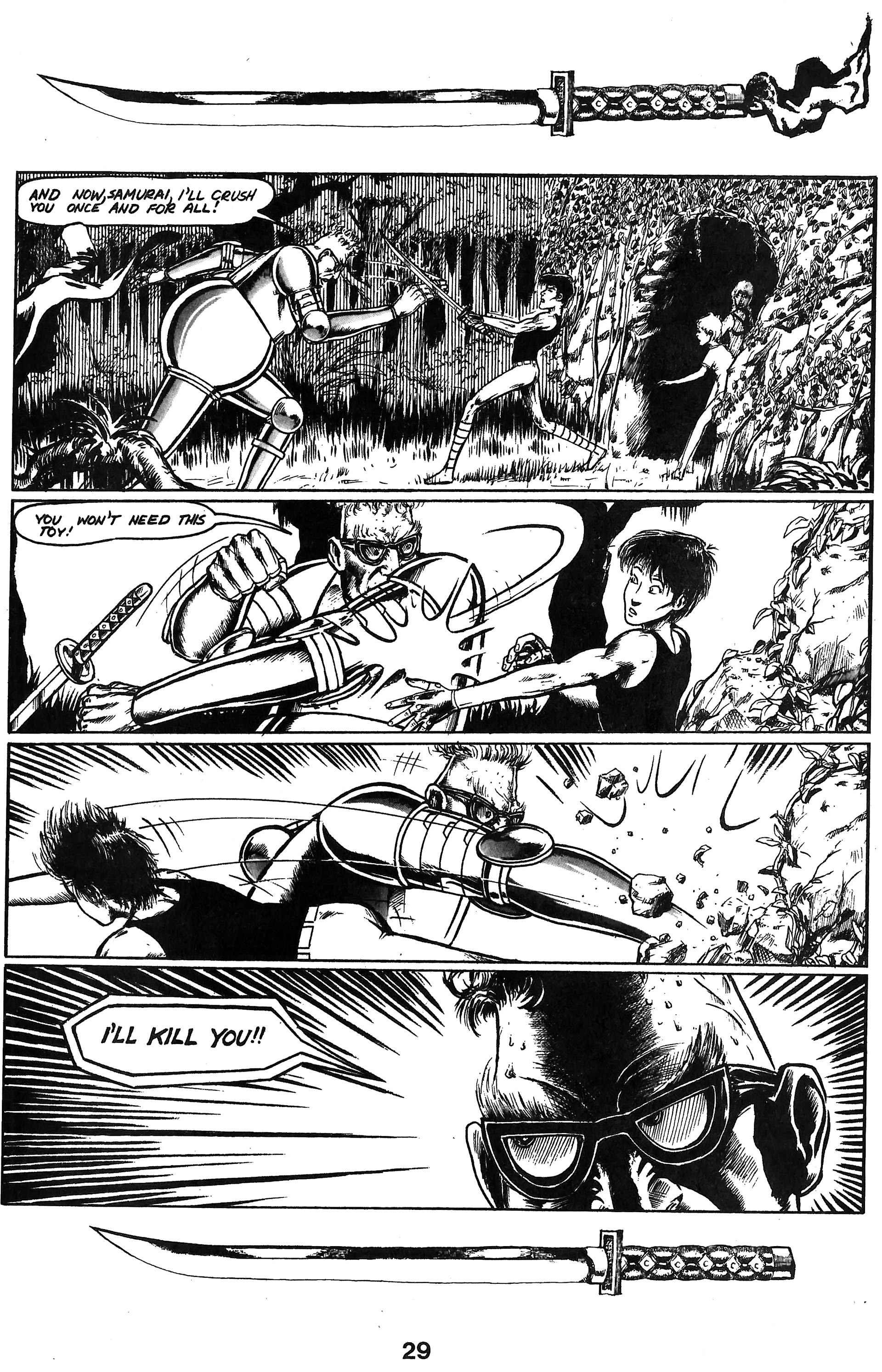 Read online Samurai (1984) comic -  Issue #3 - 20