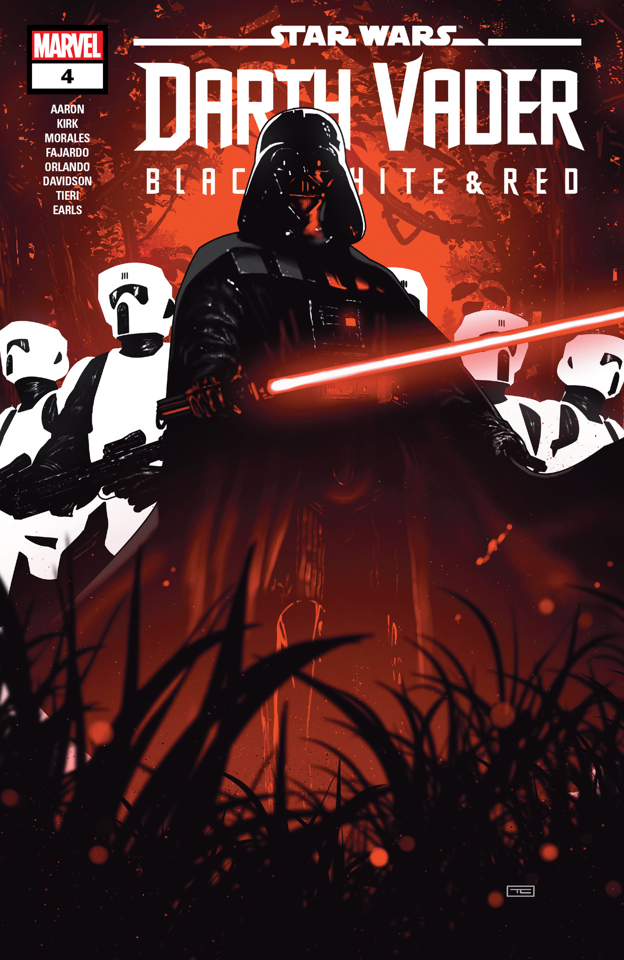 Read online Star Wars: Darth Vader - Black, White & Red comic -  Issue #4 - 1