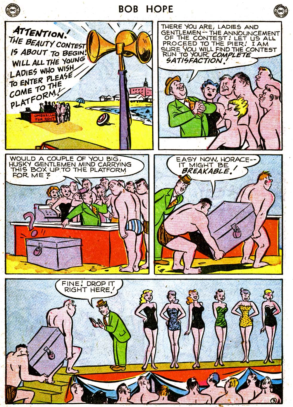 Read online The Adventures of Bob Hope comic -  Issue #3 - 39
