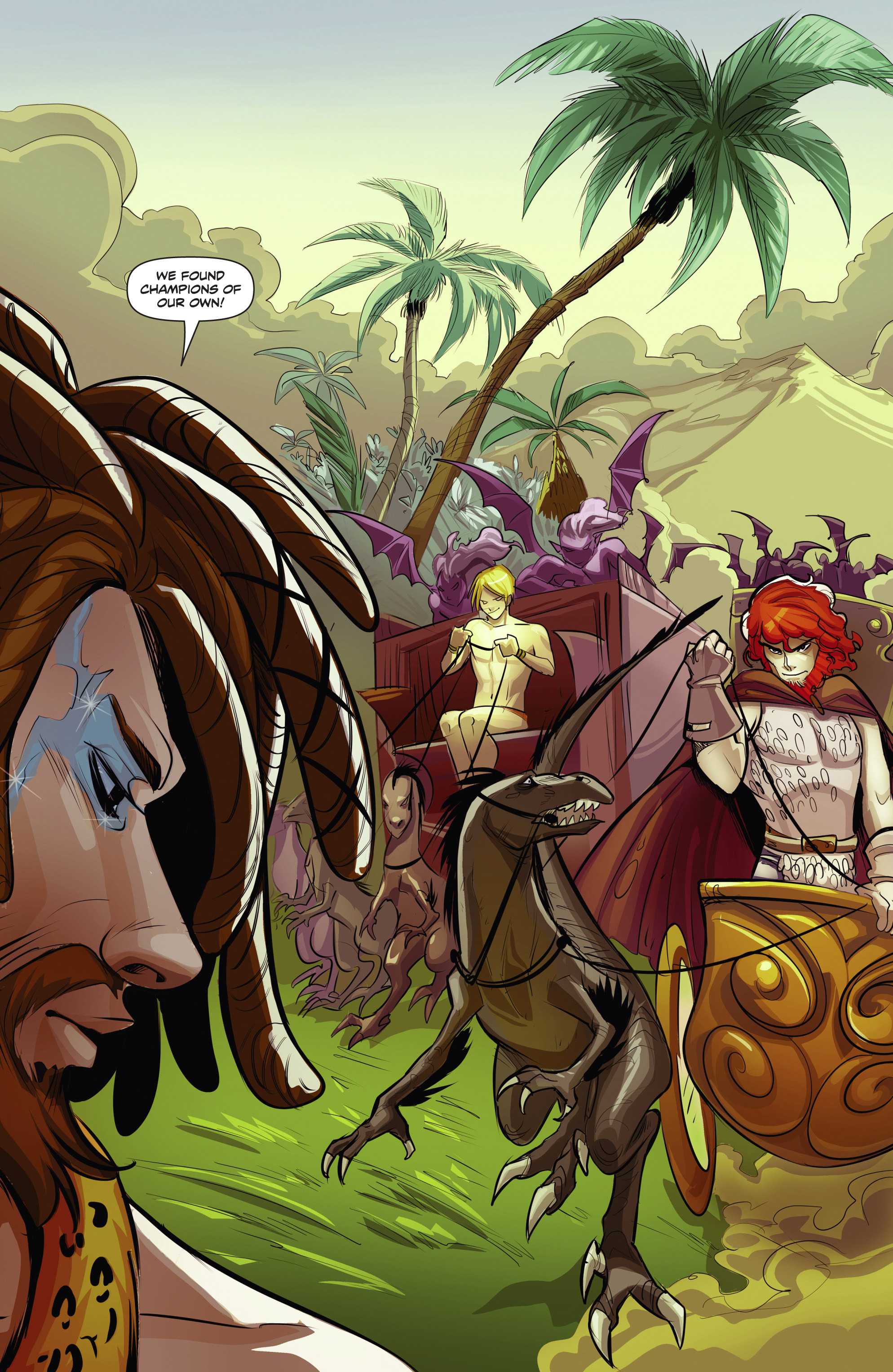 Read online Swords of Sorrow: Red Sonja & Jungle Girl comic -  Issue #2 - 13