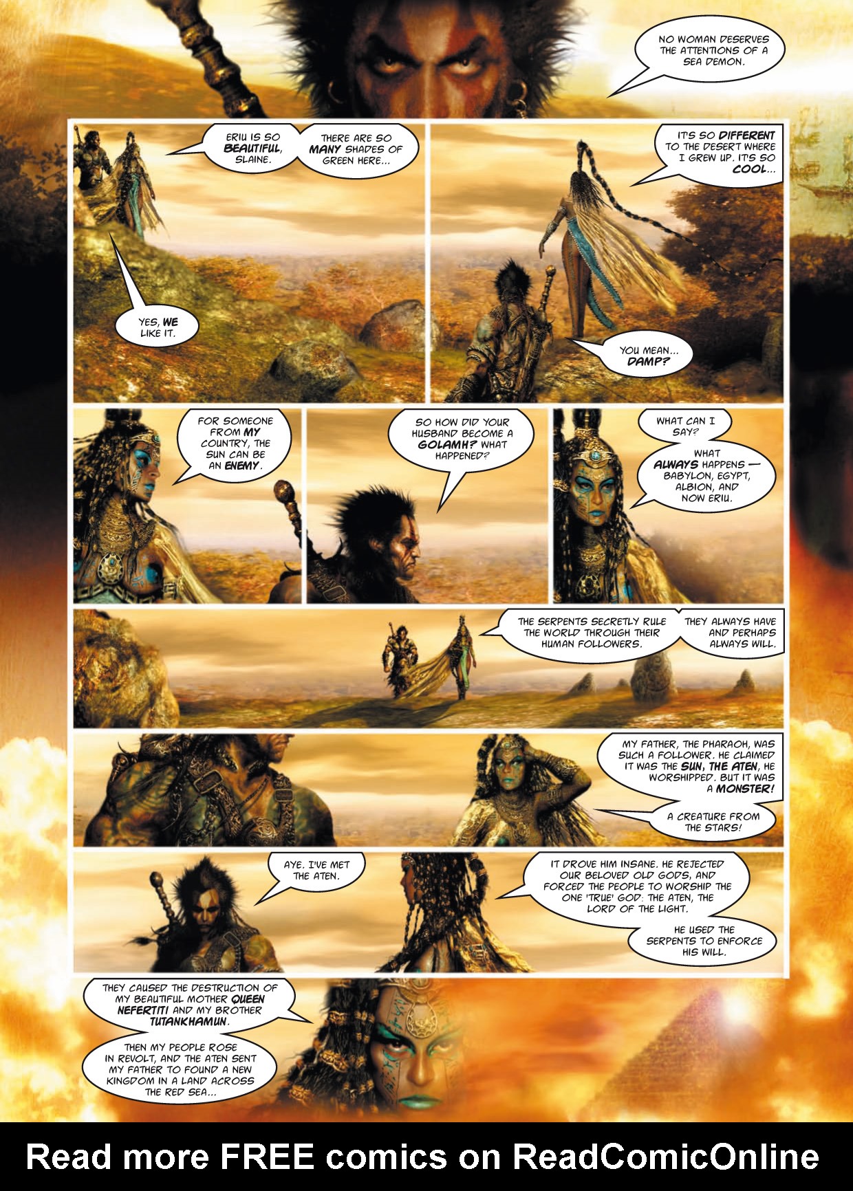 Read online Sláine comic -  Issue # TPB 10 - 88