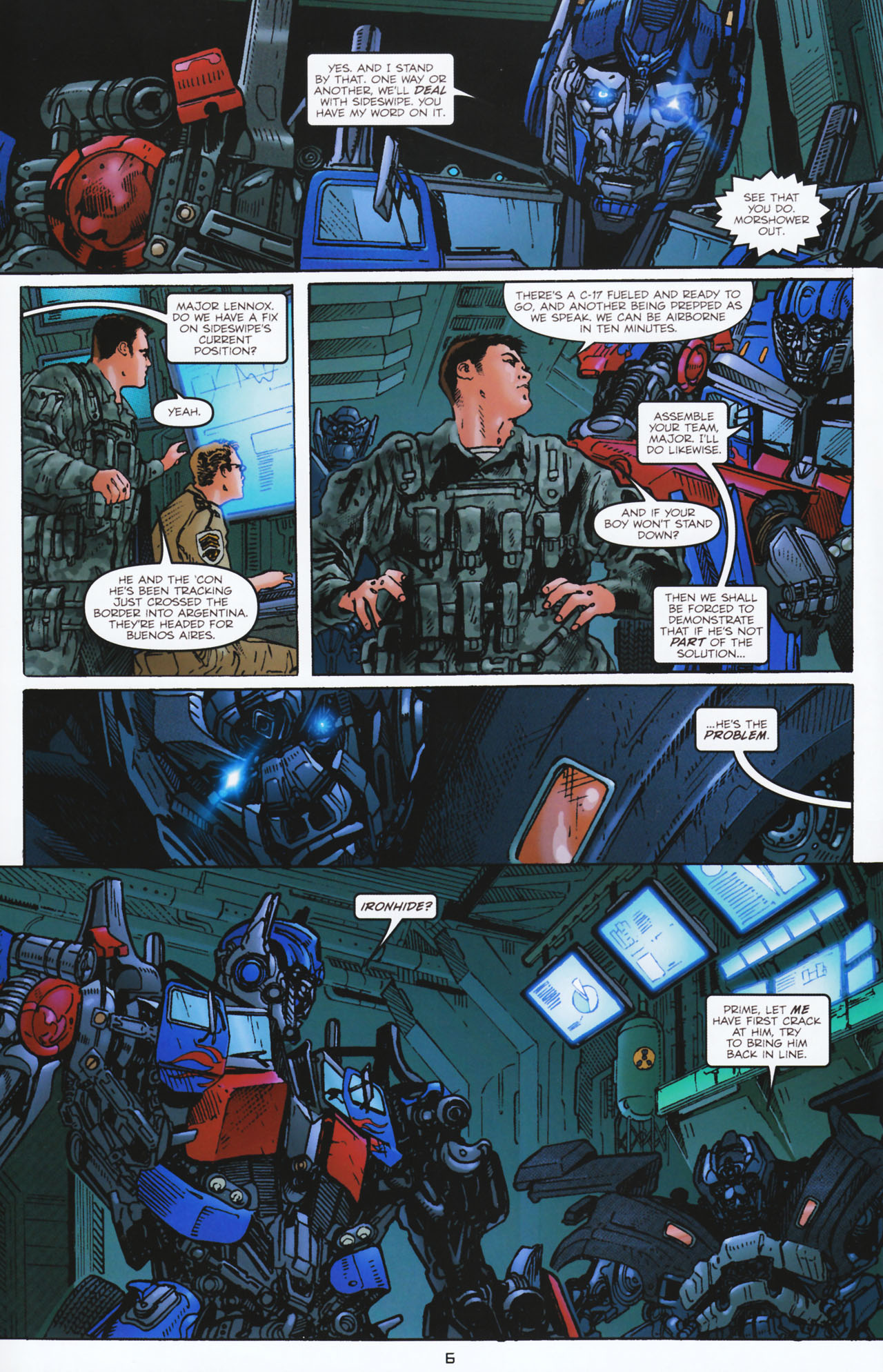 Read online Transformers: Tales of The Fallen comic -  Issue #2 - 7