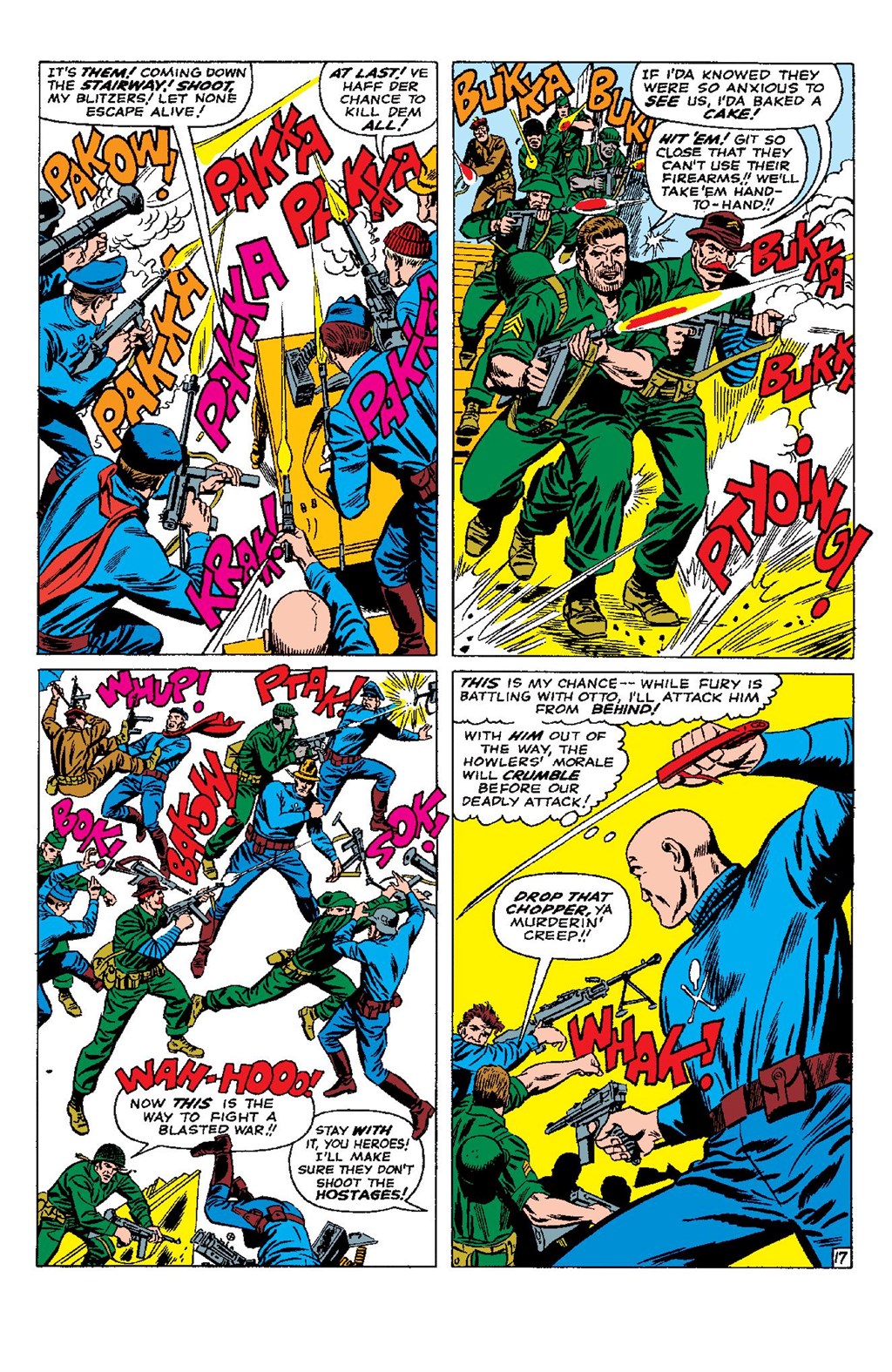 Read online Sgt. Fury Epic Collection: The Howling Commandos comic -  Issue #Sgt. Fury Epic Collection Berlin Breakout (Part 1) - 22
