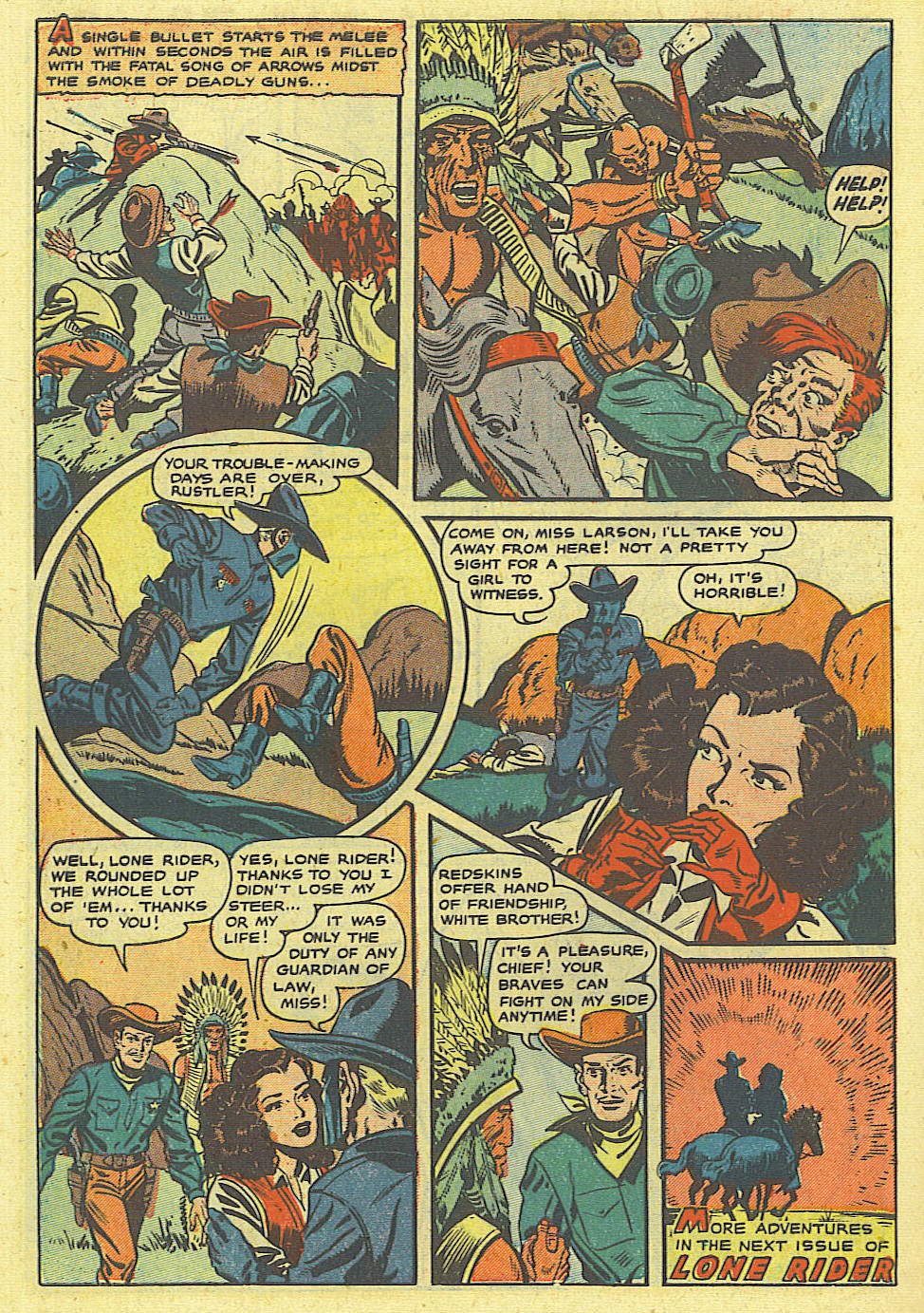 Read online The Lone Rider comic -  Issue #19 - 23