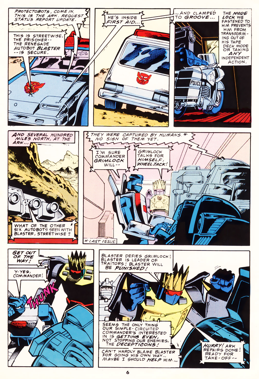 Read online The Transformers (UK) comic -  Issue #141 - 6