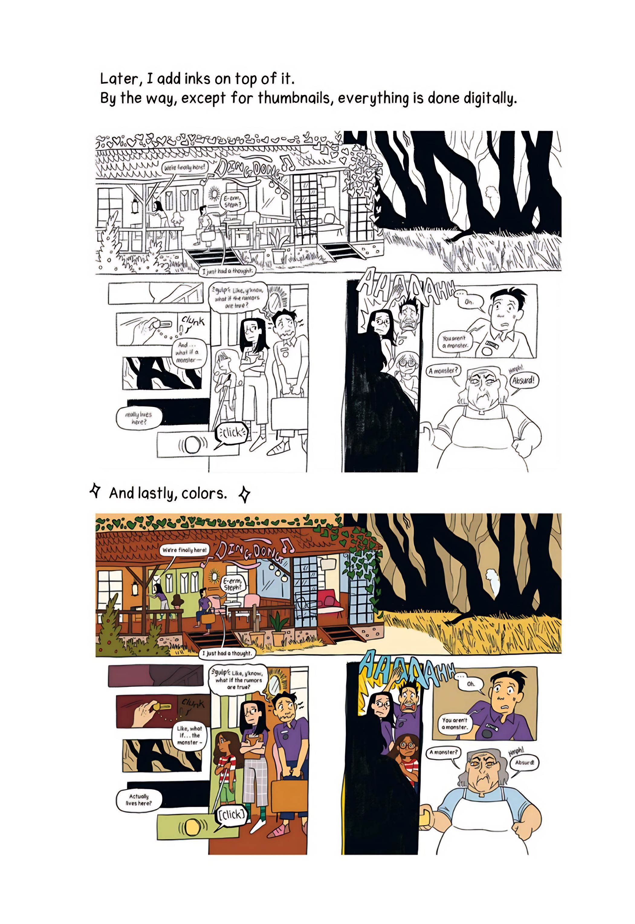 Read online My Aunt Is a Monster comic -  Issue # TPB (Part 3) - 131