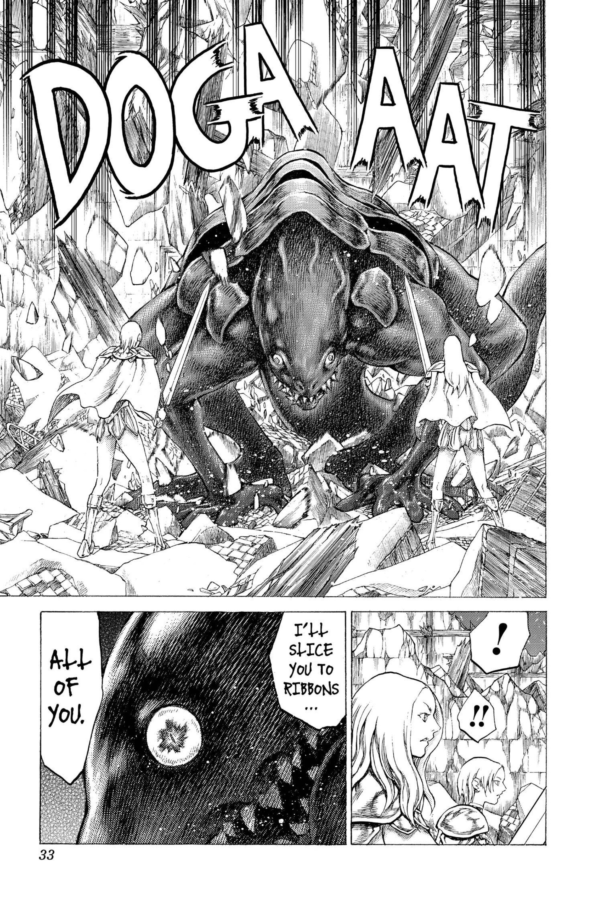 Read online Claymore comic -  Issue #10 - 31
