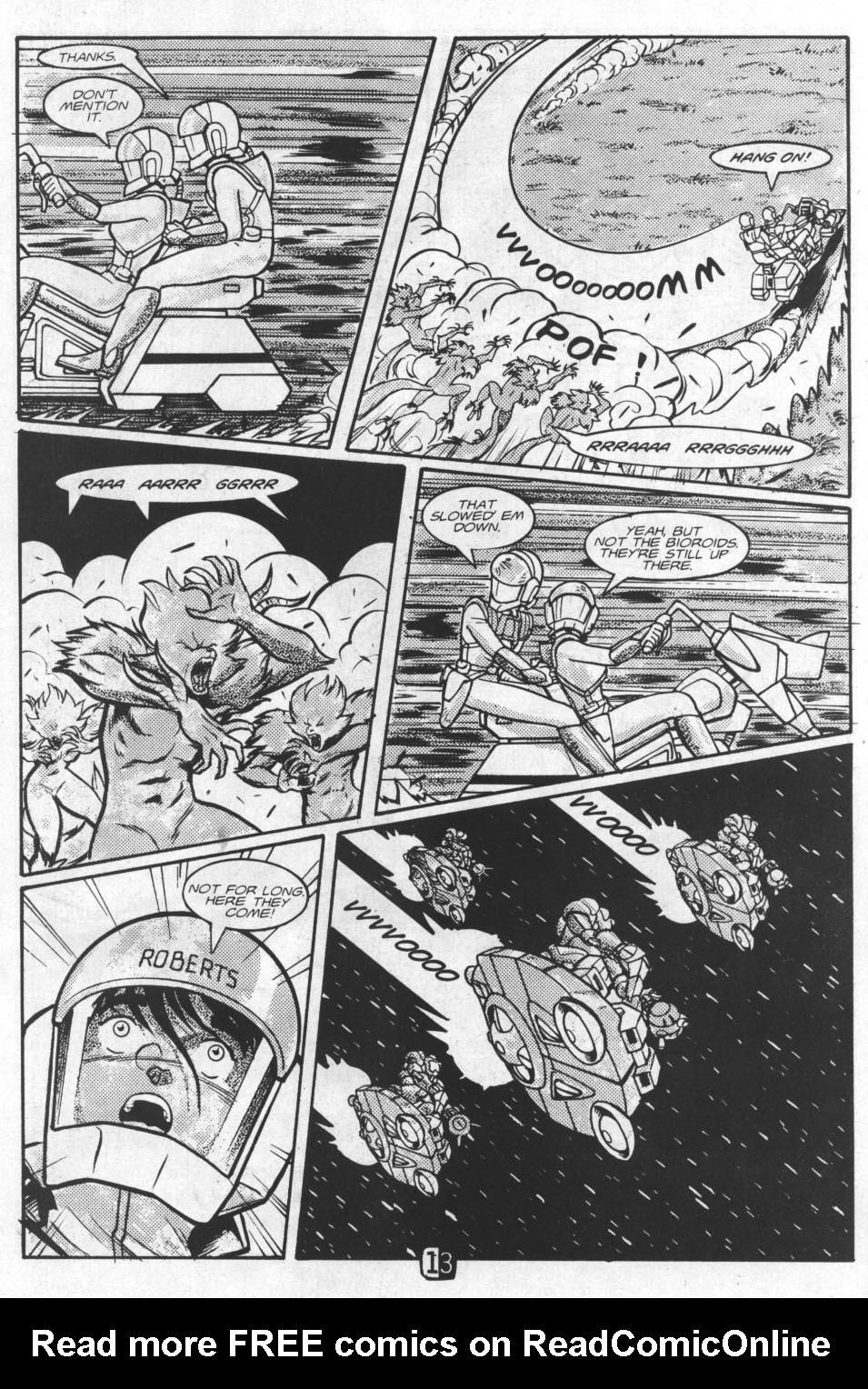 Read online Worlds of Robotech: Feral World: Nightmare on Garuda comic -  Issue # Full - 15