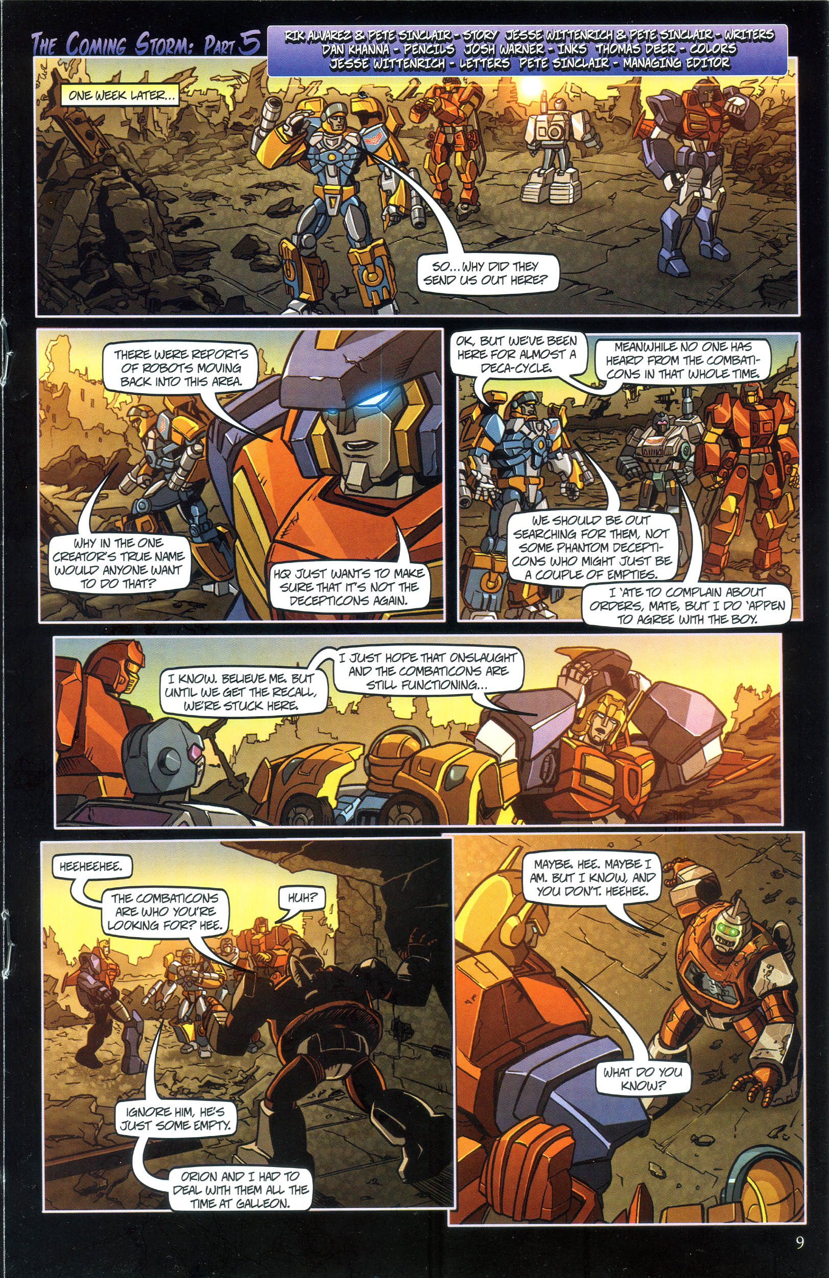 Read online Transformers: Collectors' Club comic -  Issue #35 - 9