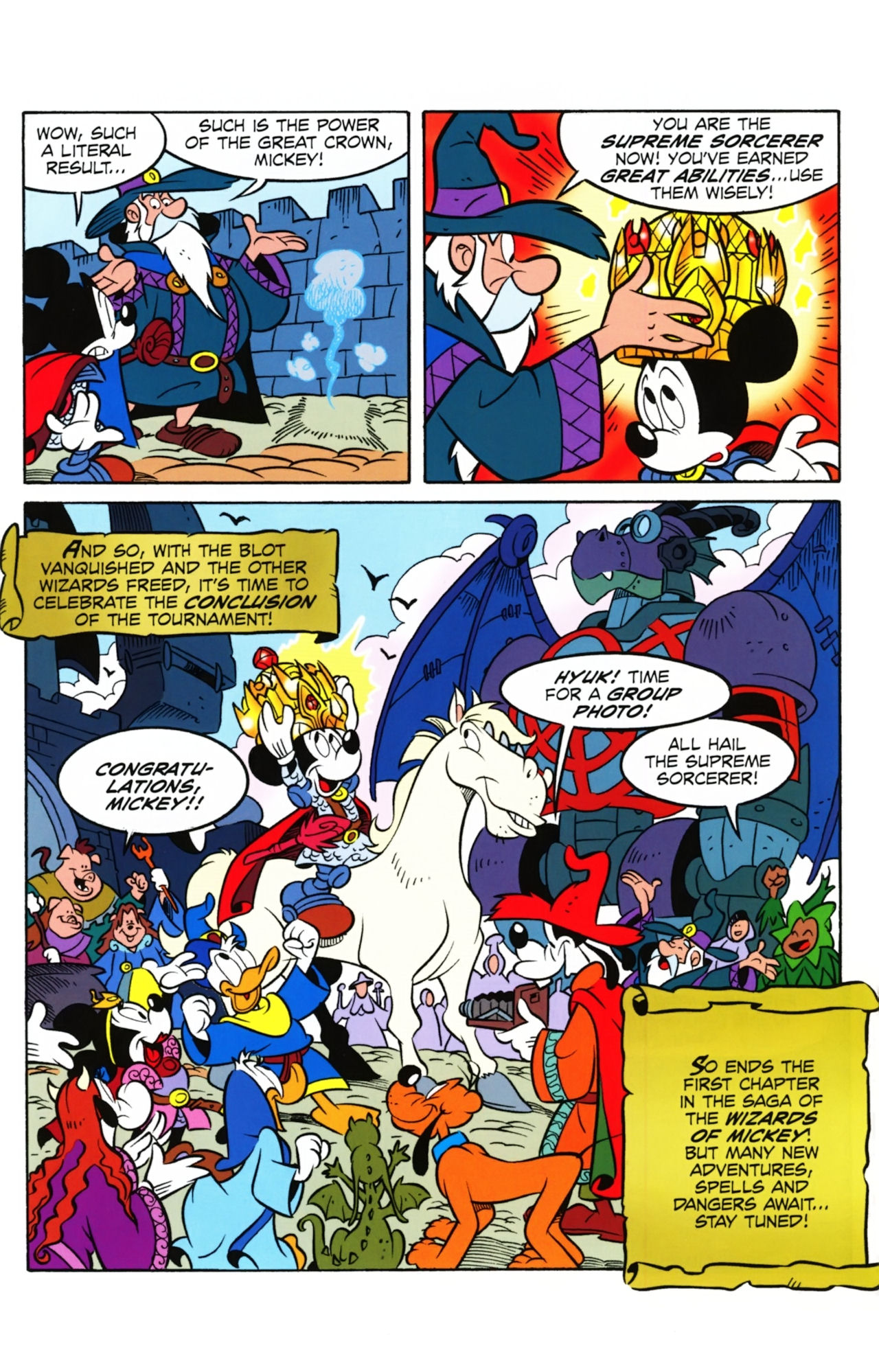 Read online Wizards of Mickey comic -  Issue #8 - 18