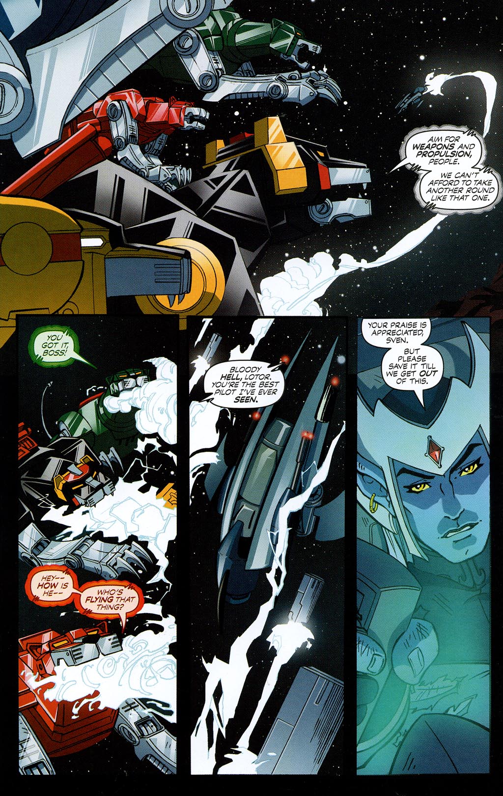 Read online Voltron: Defender of the Universe comic -  Issue #9 - 7