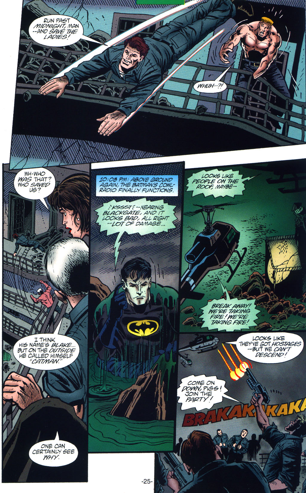 Read online Batman: Cataclysm comic -  Issue #9 - 27