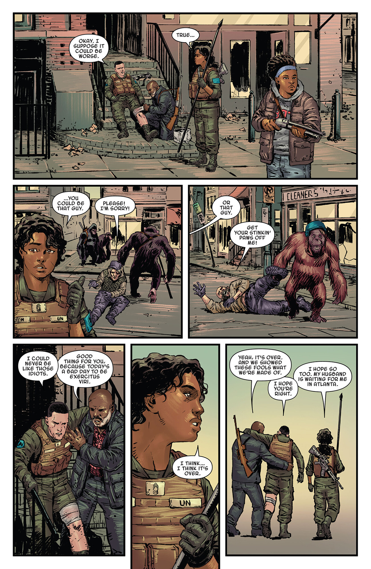 Read online Planet of the Apes (2023) comic -  Issue #5 - 13