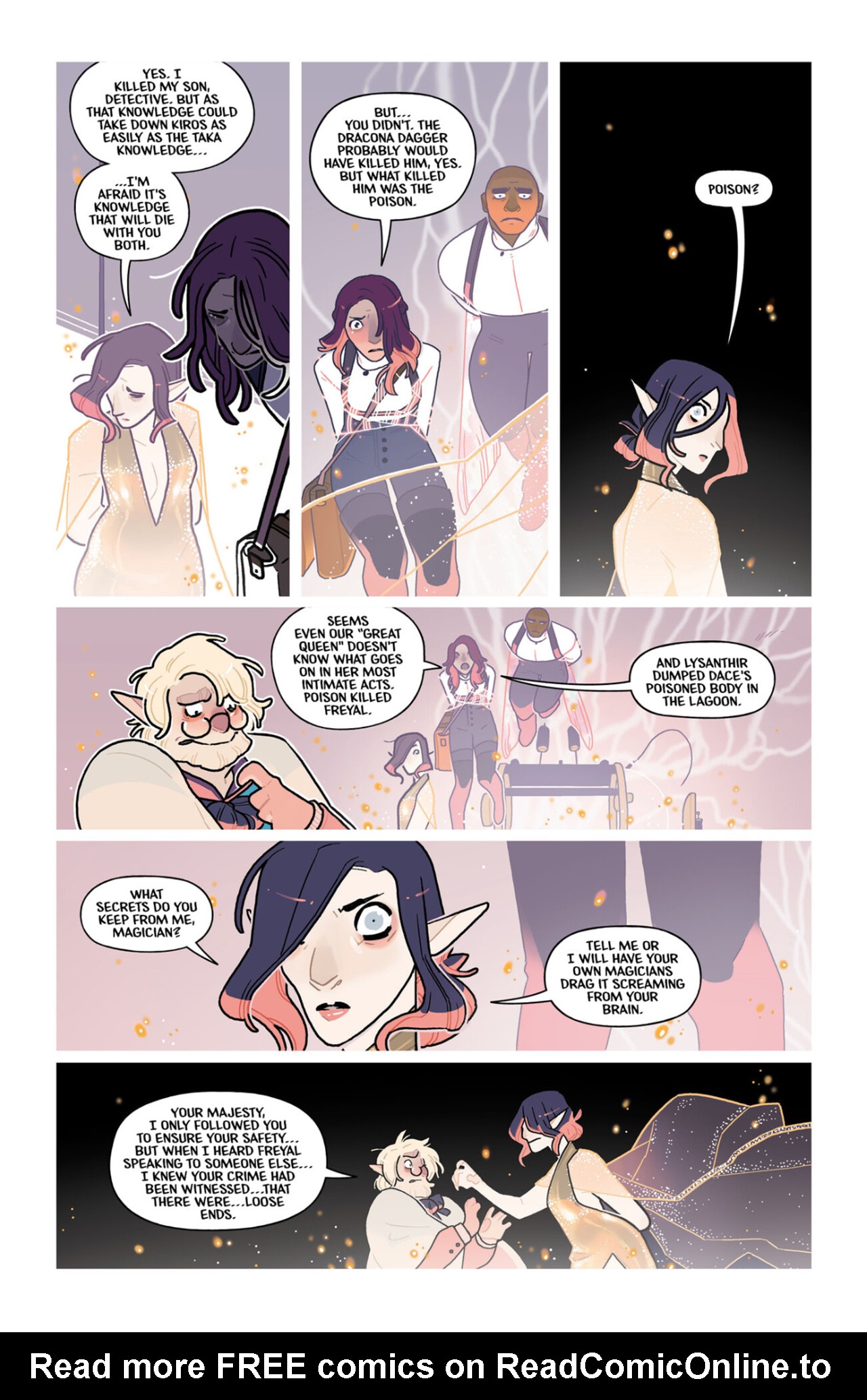 Read online Black Cloak comic -  Issue #6 - 15