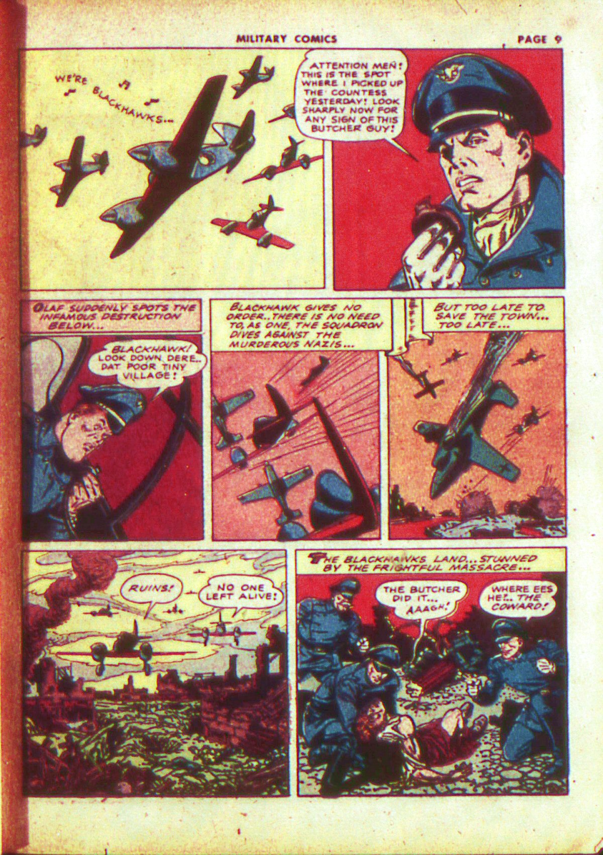 Read online Military Comics comic -  Issue #13 - 11