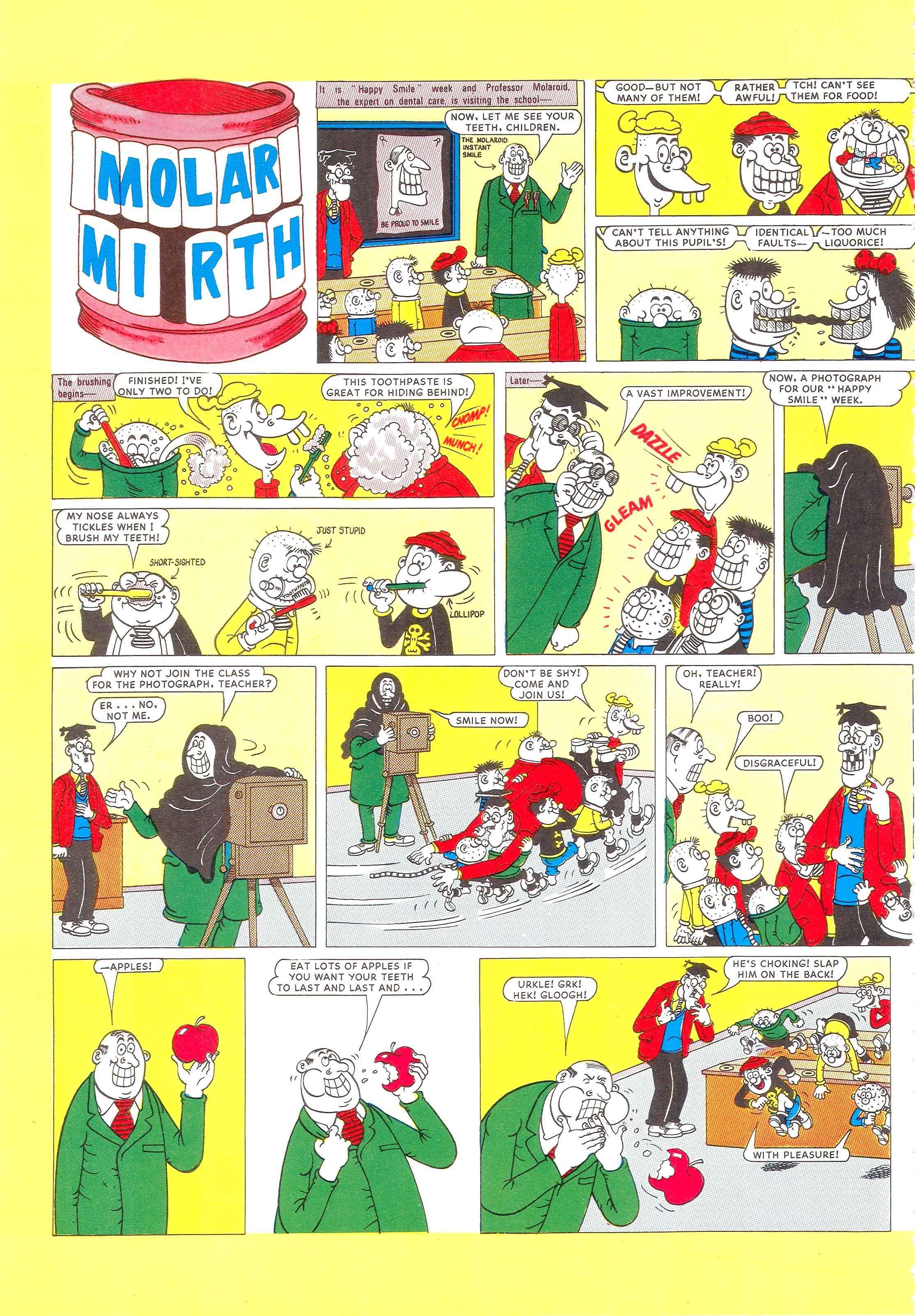 Read online Bash Street Kids comic -  Issue #1989 - 36