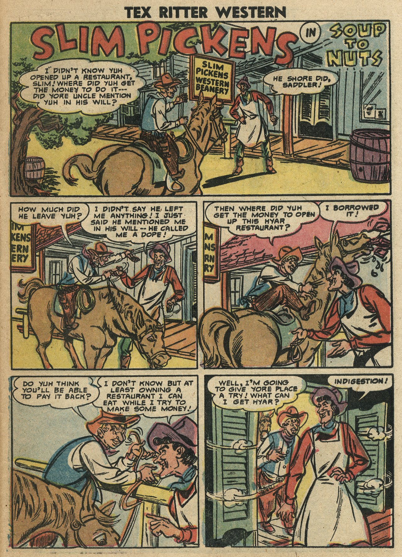 Read online Tex Ritter Western comic -  Issue #21 - 29
