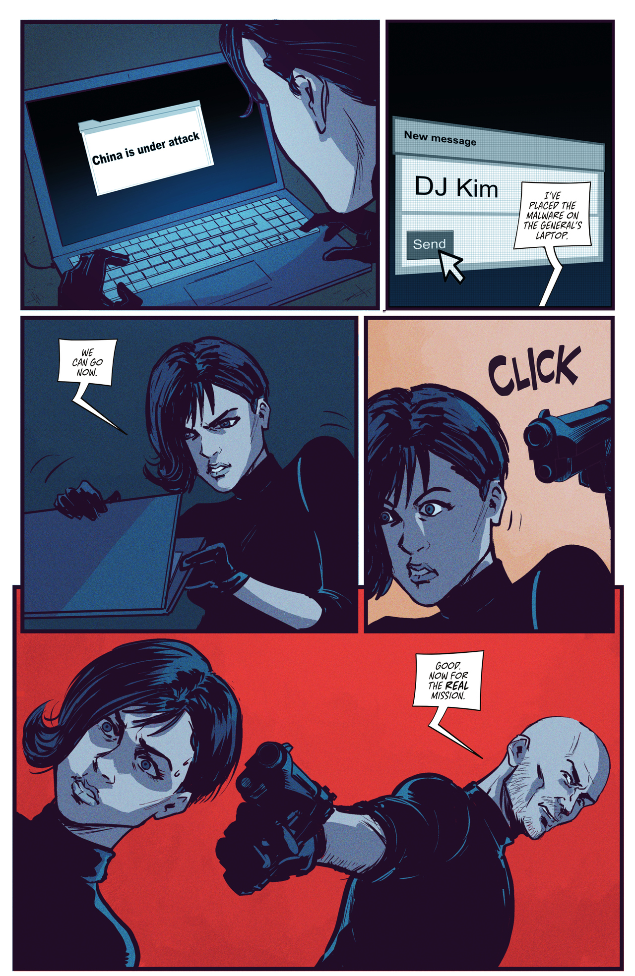 Read online Zero Day Threat comic -  Issue #3 - 9