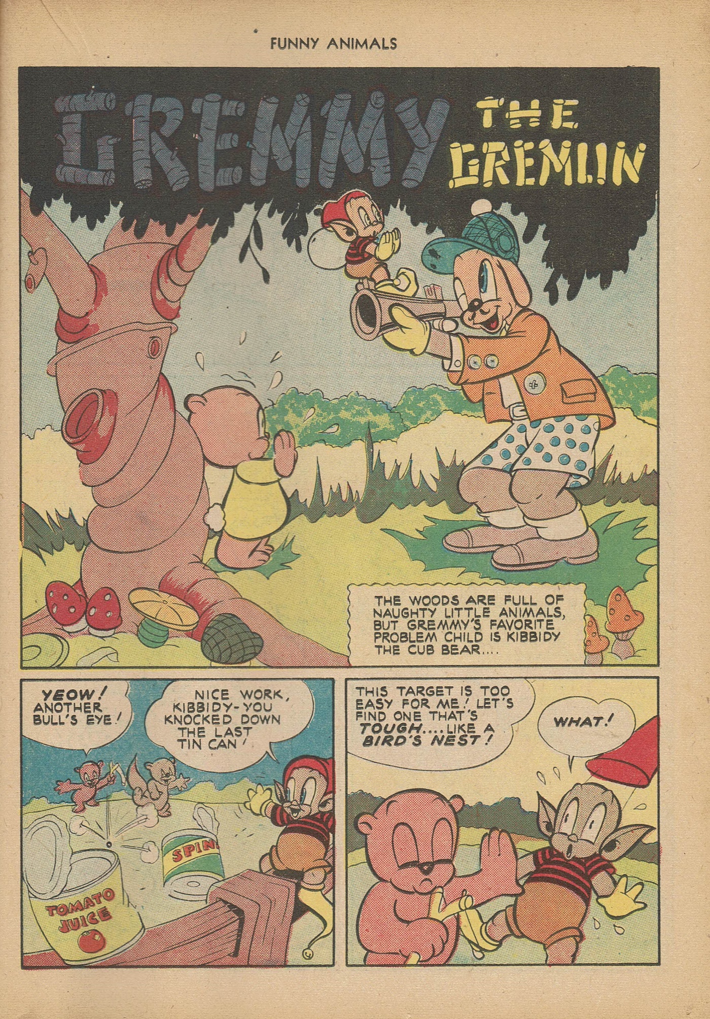 Read online Fawcett's Funny Animals comic -  Issue #14 - 43