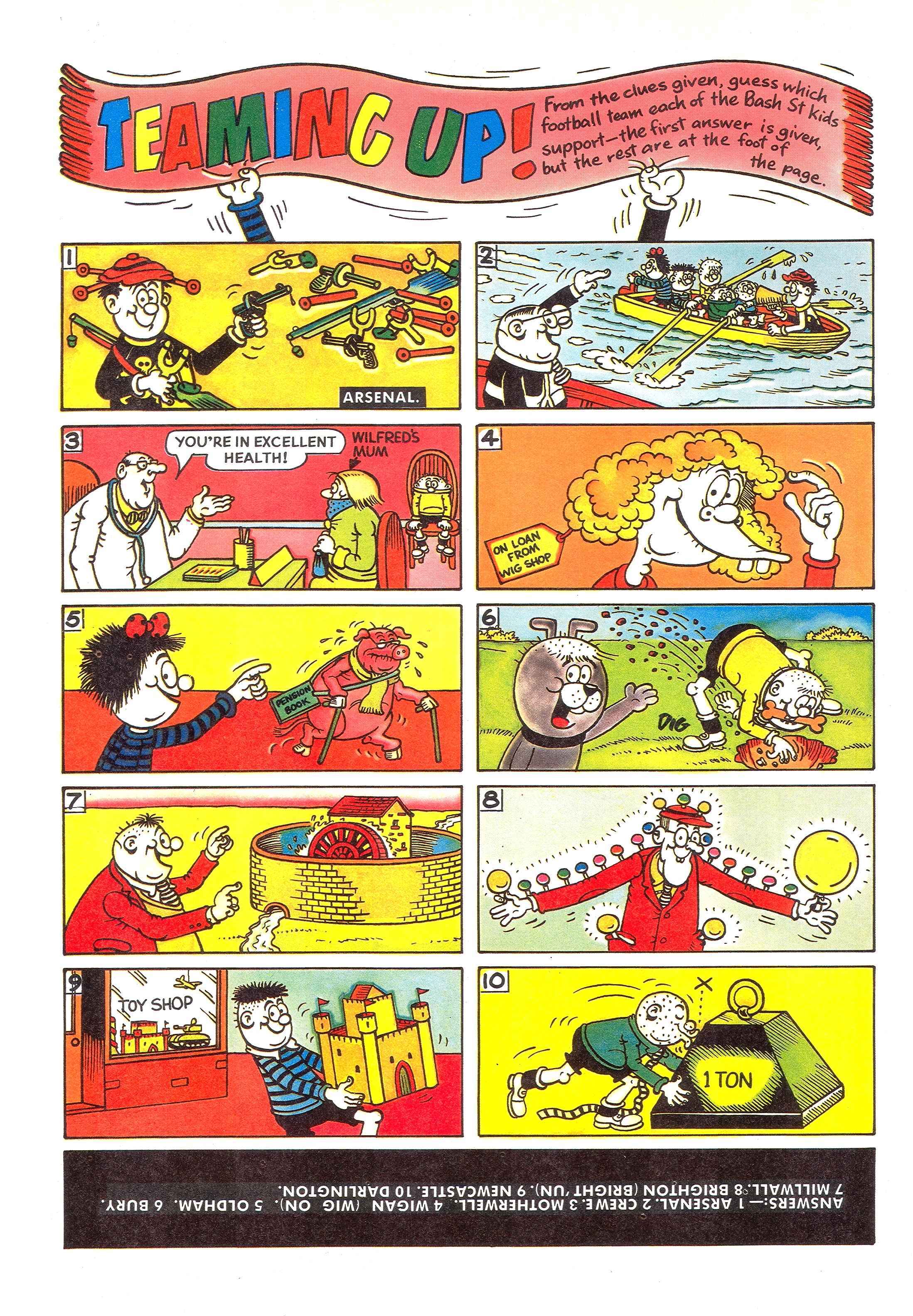Read online Bash Street Kids comic -  Issue #1989 - 32