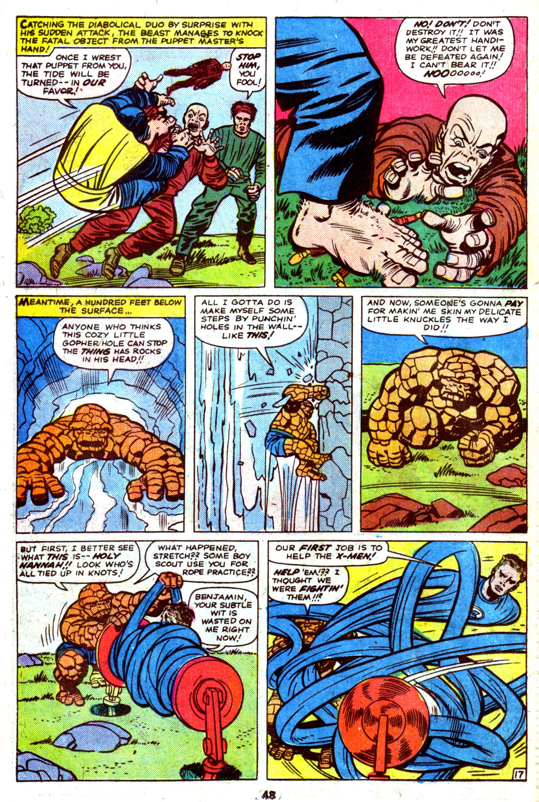 Read online Giant-Size Fantastic Four comic -  Issue #4 - 50