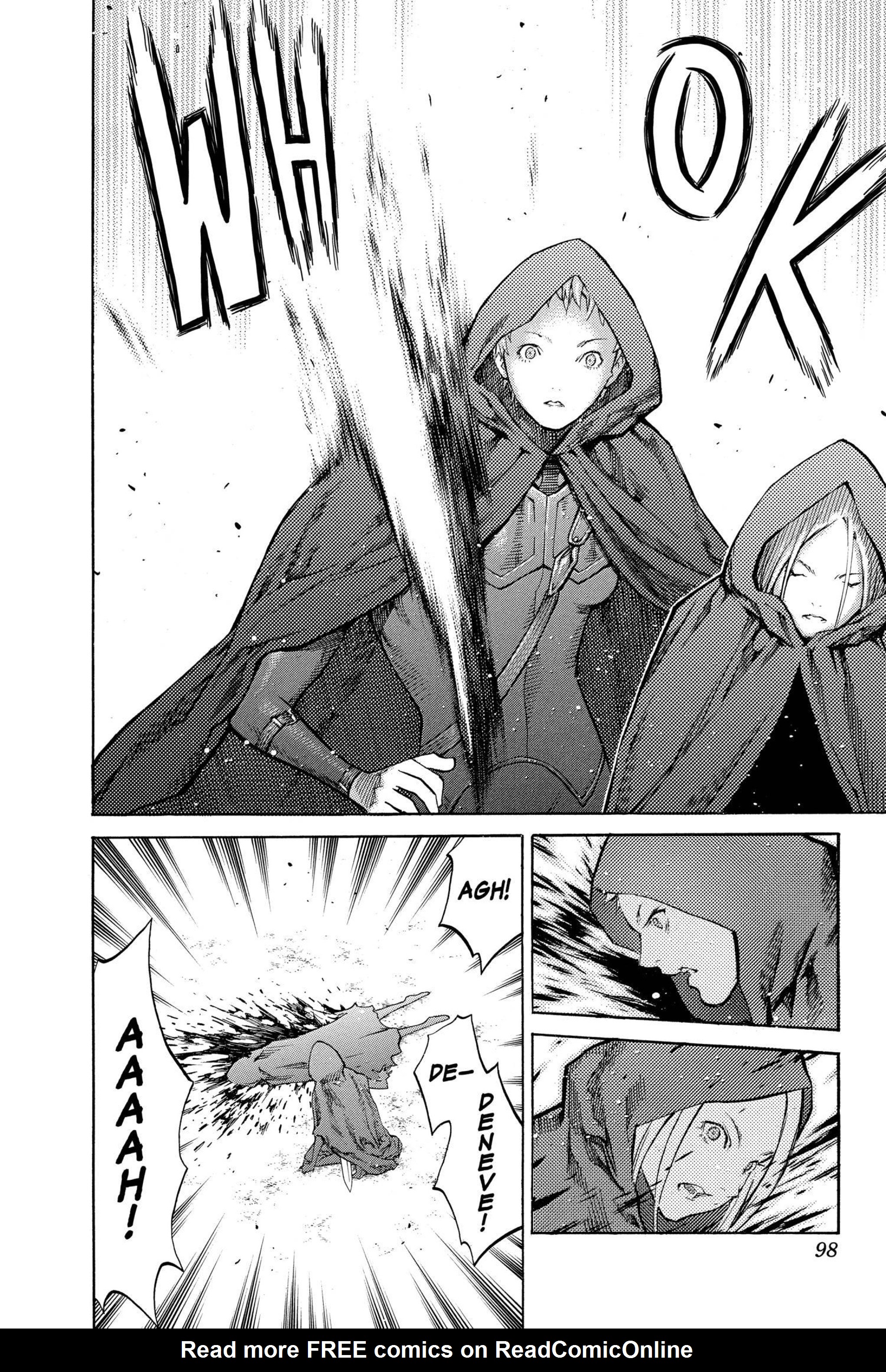 Read online Claymore comic -  Issue #16 - 93