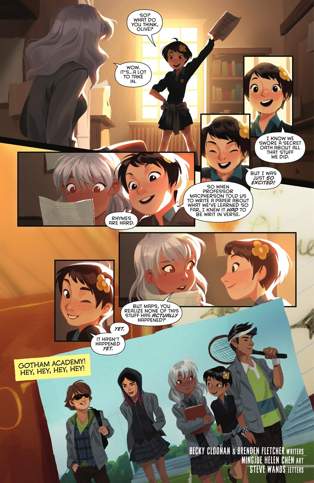 Read online Gotham Academy comic -  Issue # _The Complete Collection (Part 2) - 48