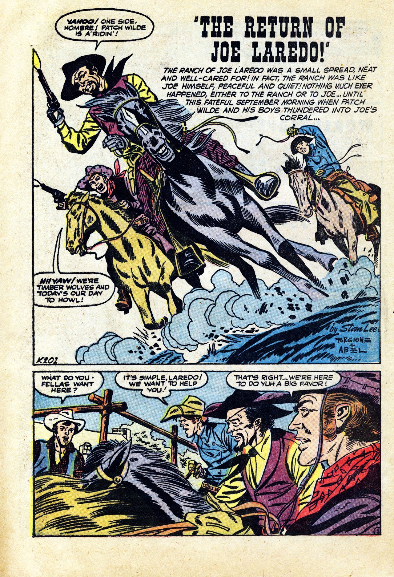 Read online Two Gun Western comic -  Issue #6 - 16