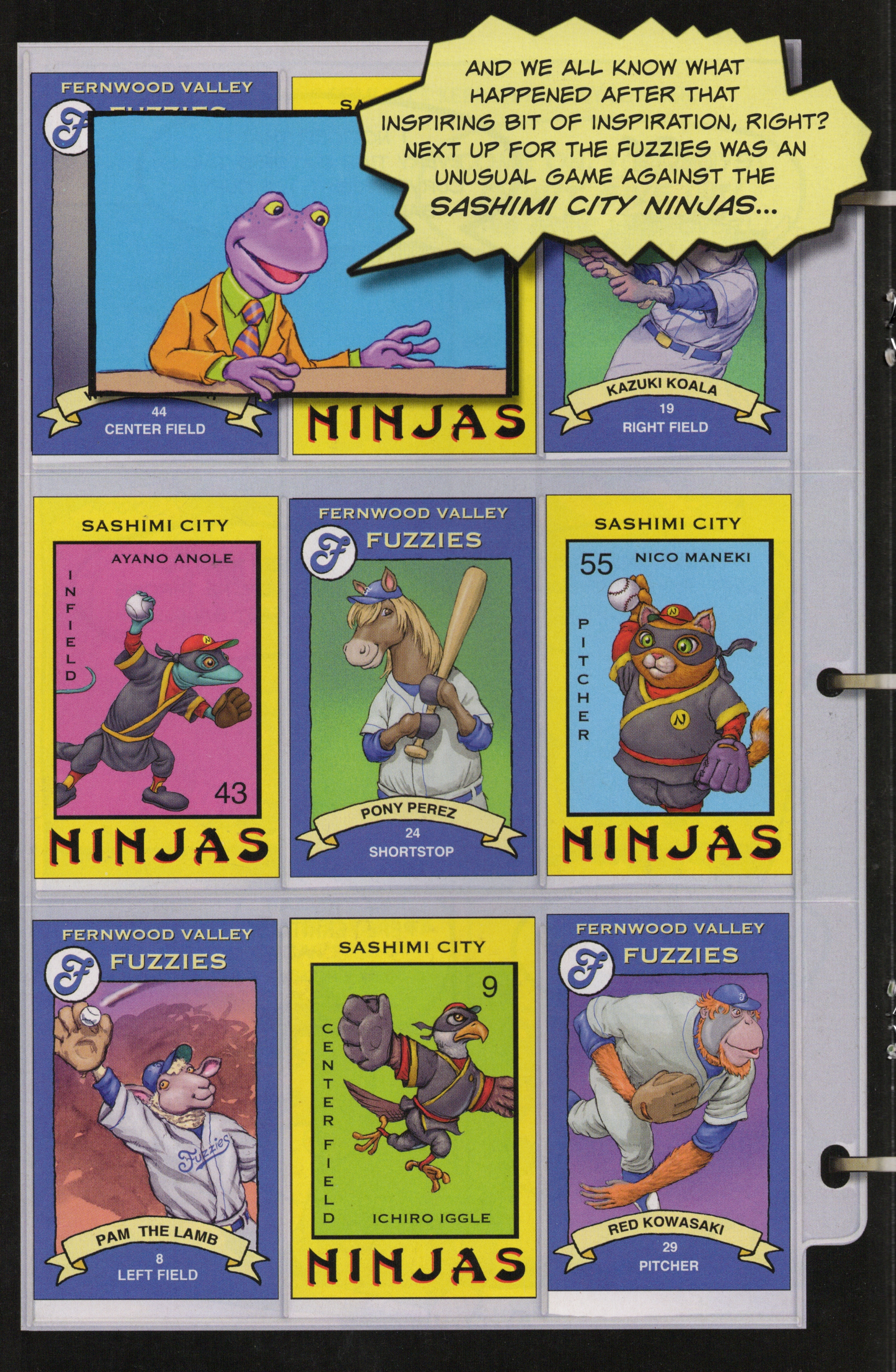 Read online Free Comic Book Day 2022 comic -  Issue # Papercutz Fuzzy Baseball - 16