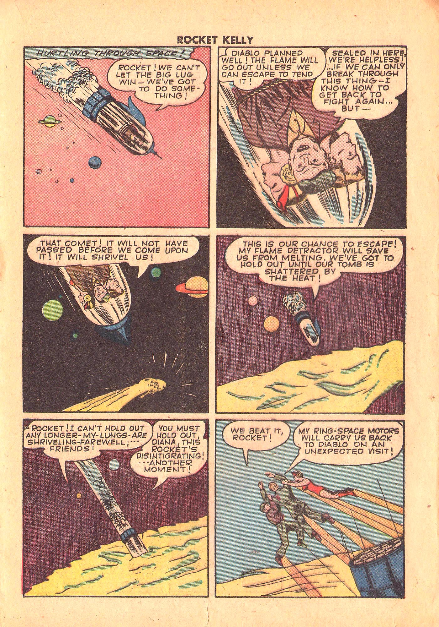 Read online Rocket Kelly (1944) comic -  Issue # Full - 21